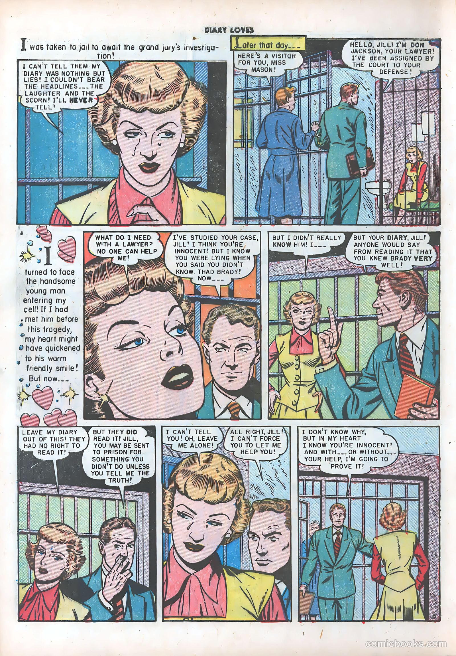 Diary Loves #9 (1951) — page 16 of 51