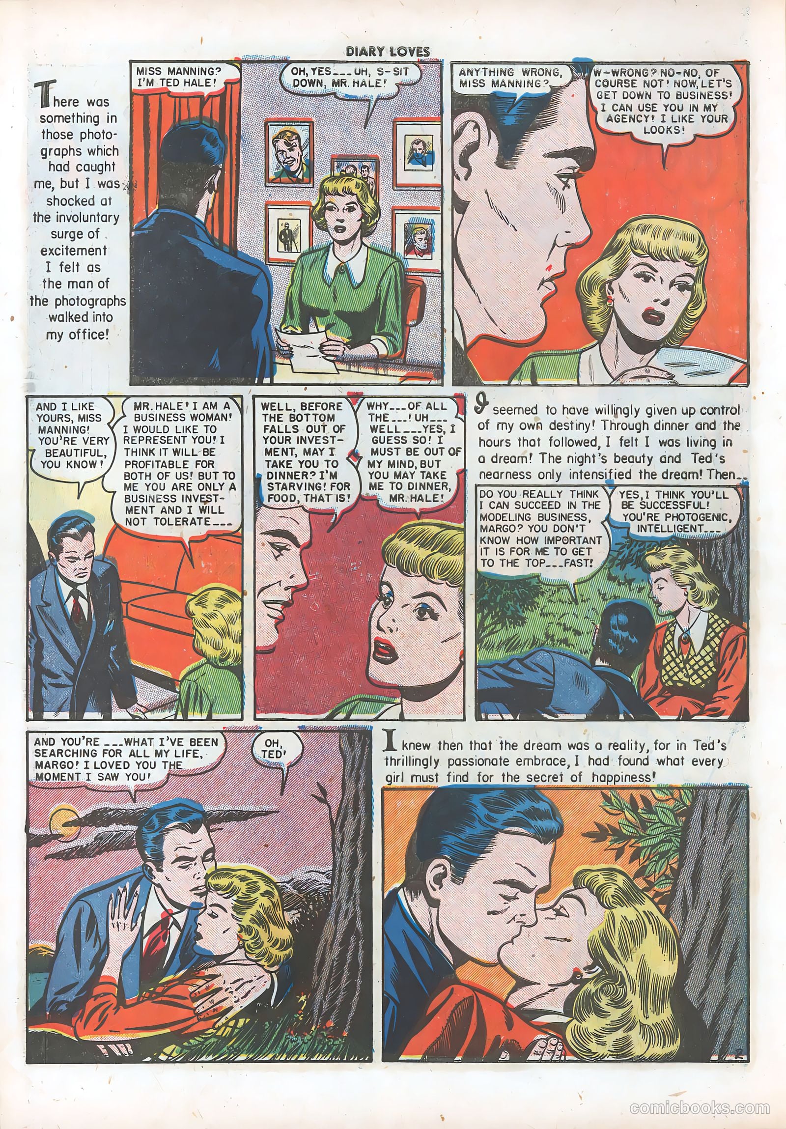Diary Loves #9 (1951) — page 20 of 51
