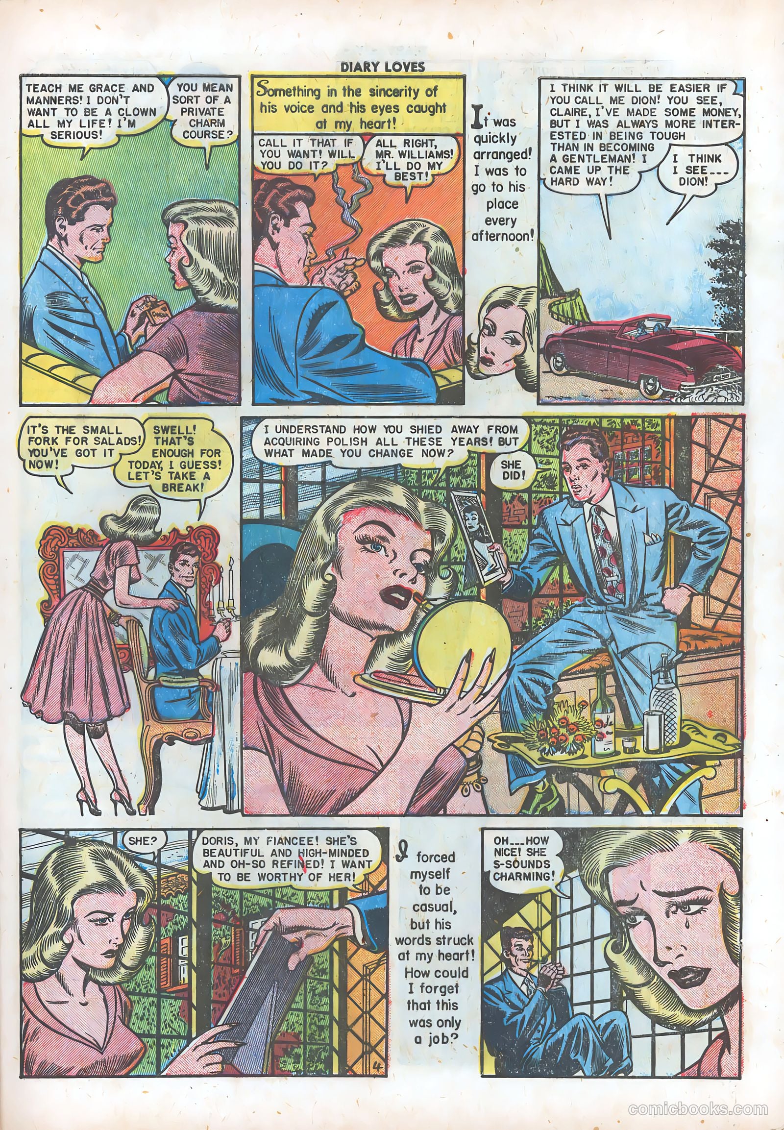 Diary Loves #9 (1951) — page 30 of 51