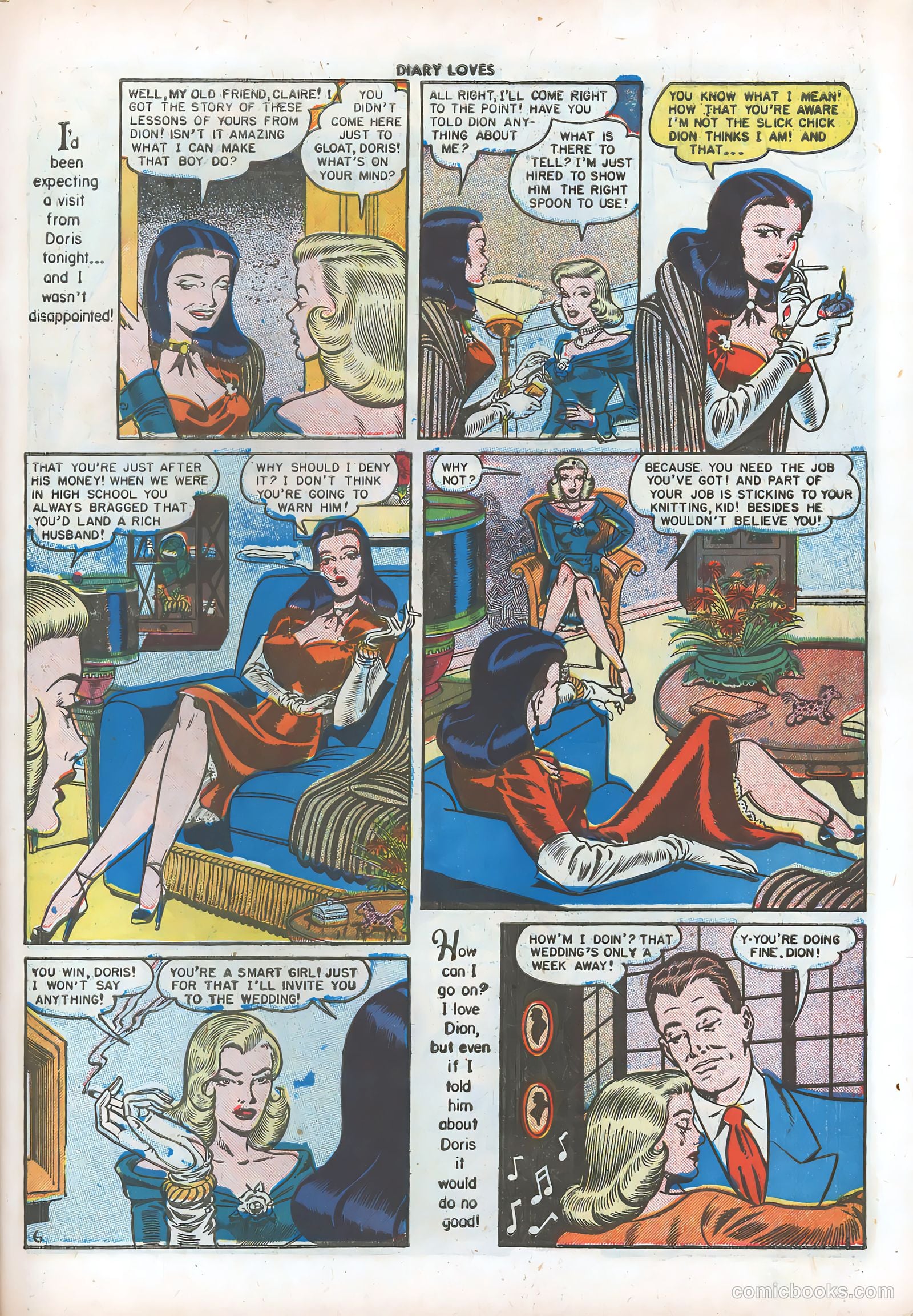 Diary Loves #9 (1951) — page 32 of 51