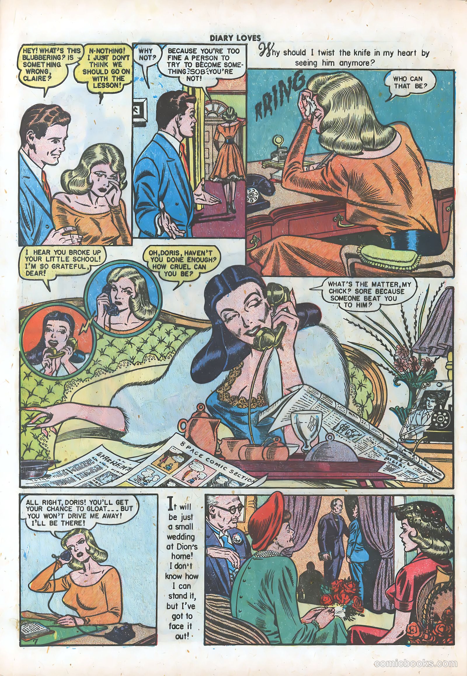 Diary Loves #9 (1951) — page 33 of 51