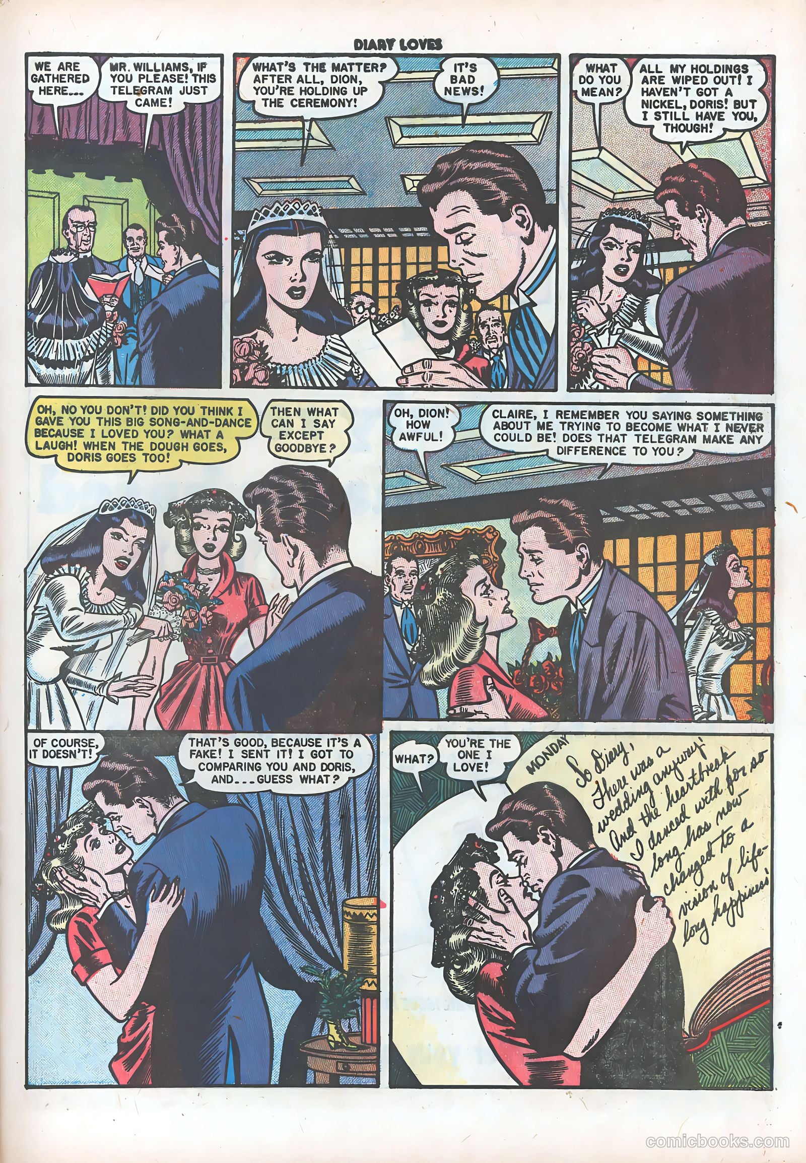 Diary Loves #9 (1951) — page 34 of 51