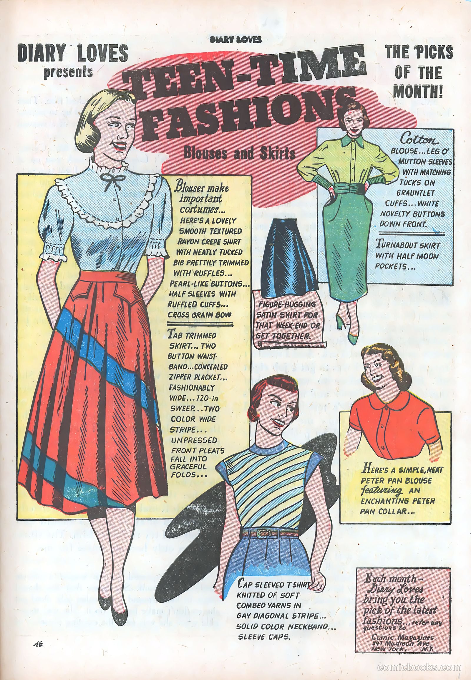 Diary Loves #9 (1951) — page 36 of 51