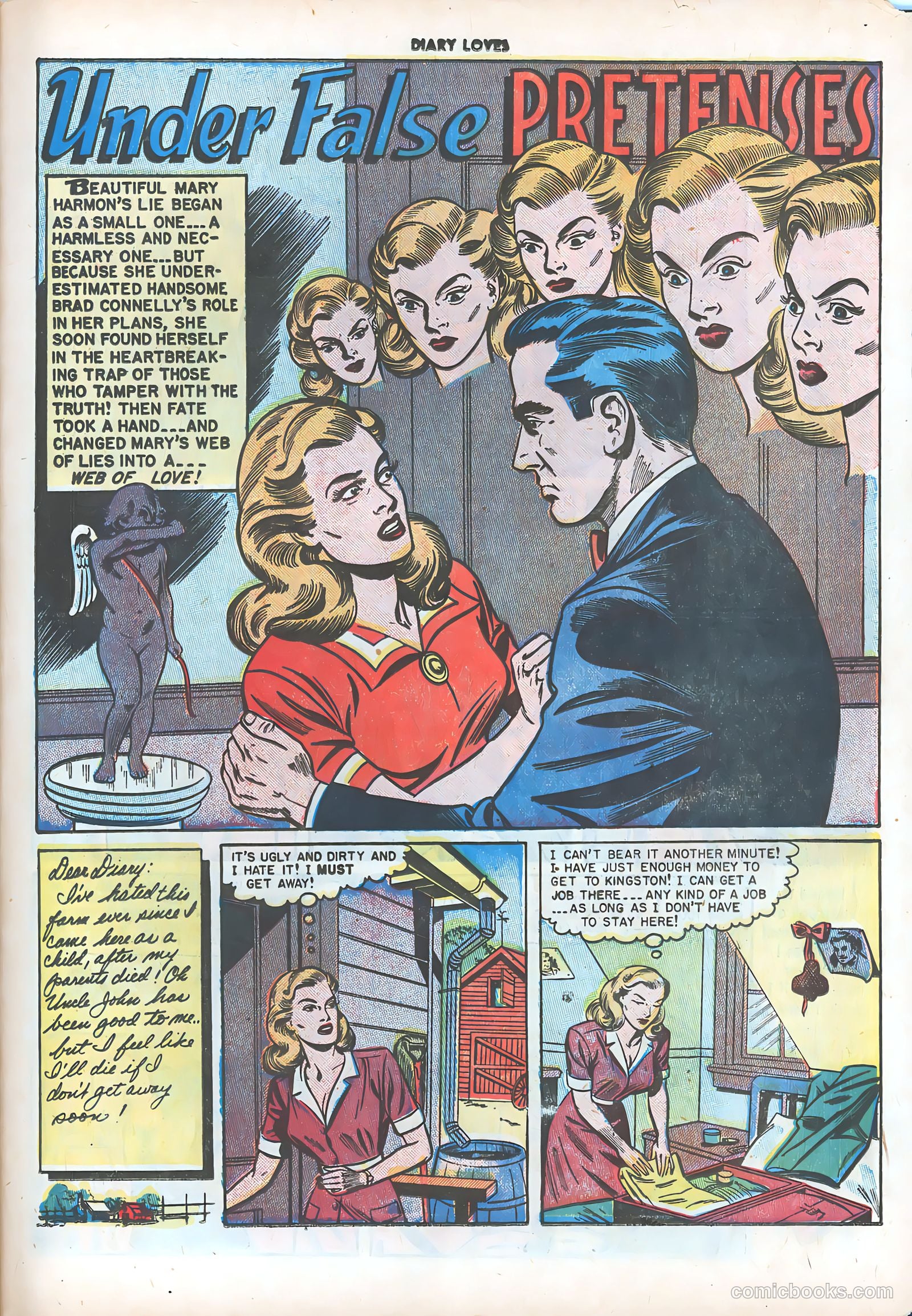 Diary Loves #9 (1951) — page 40 of 51