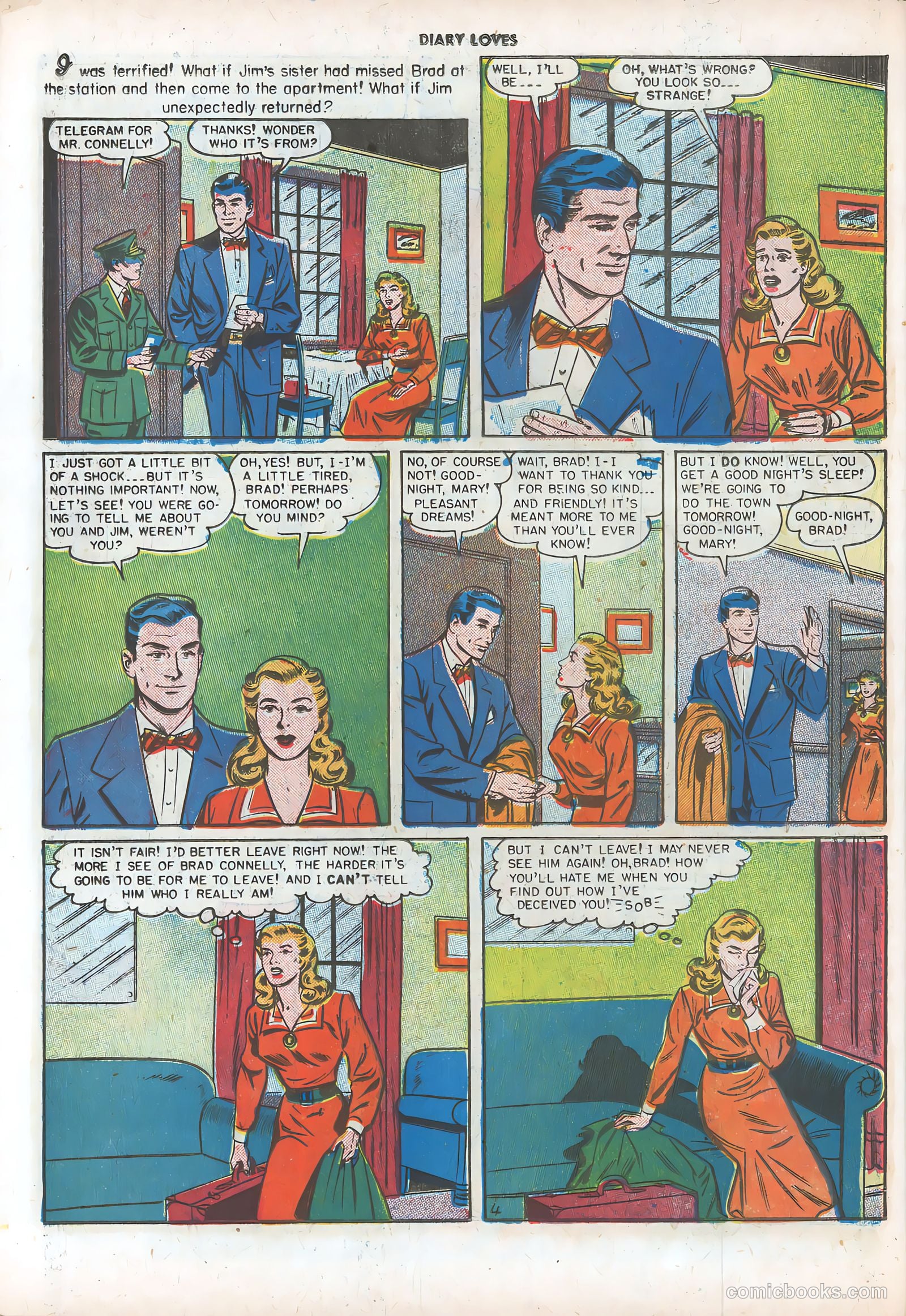 Diary Loves #9 (1951) — page 43 of 51