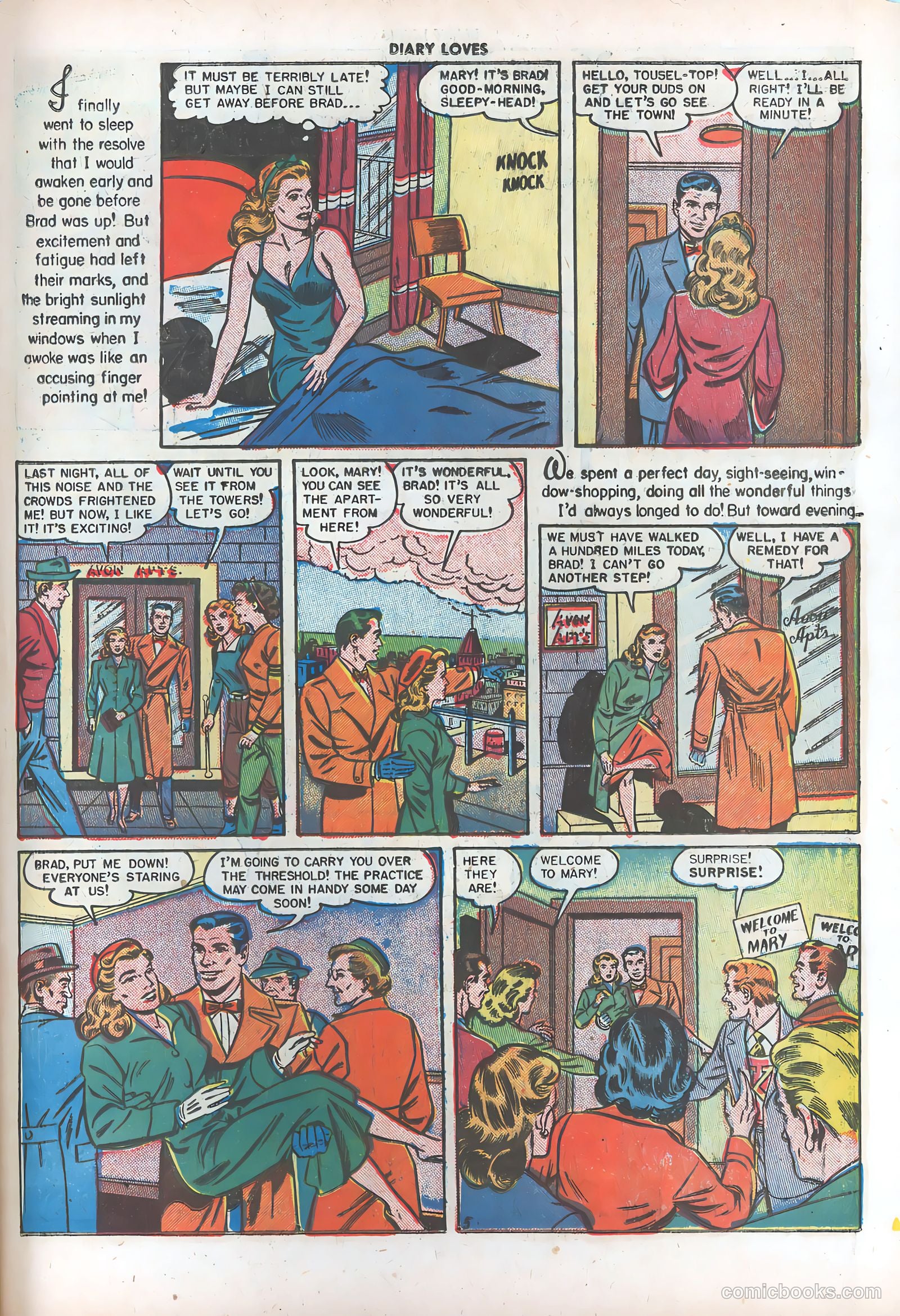 Diary Loves #9 (1951) — page 44 of 51