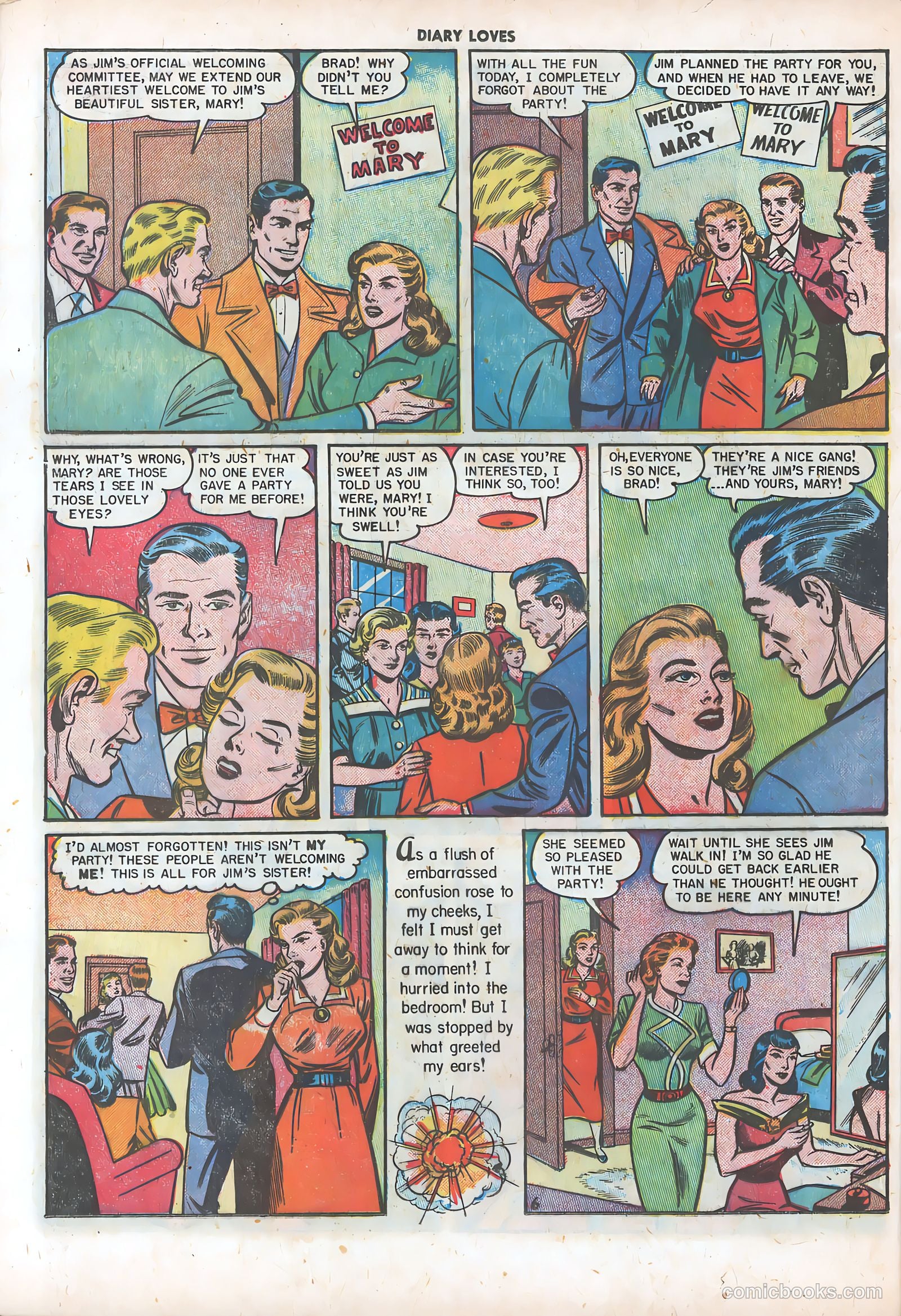 Diary Loves #9 (1951) — page 45 of 51