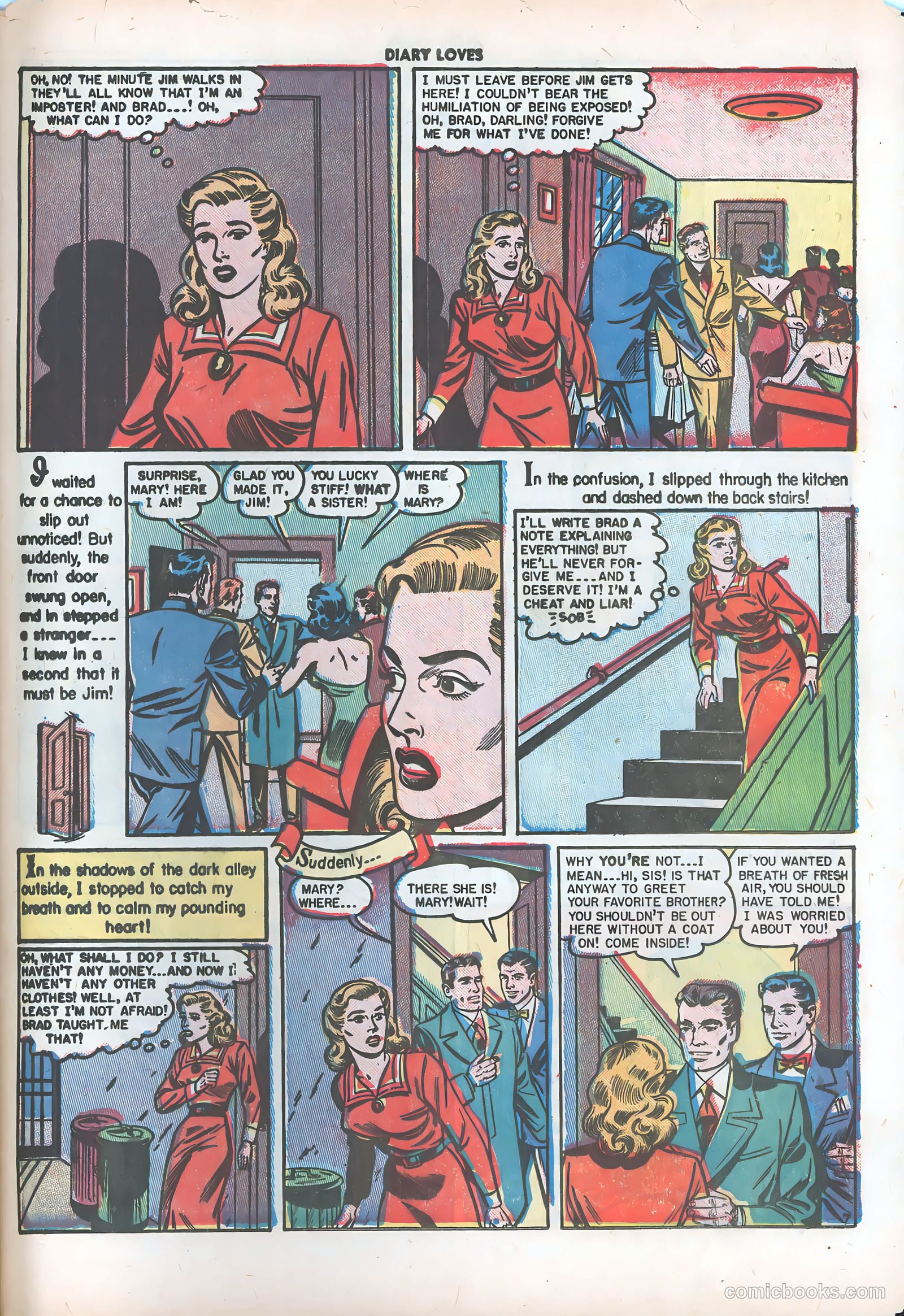 Diary Loves #9 (1951) — page 46 of 51