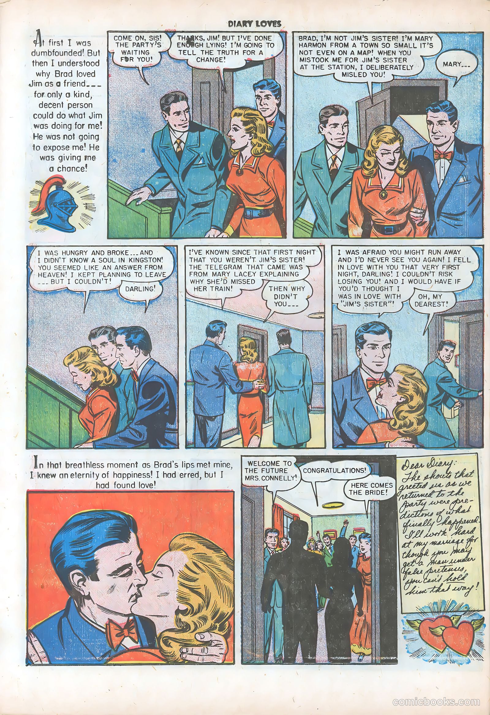 Diary Loves #9 (1951) — page 47 of 51