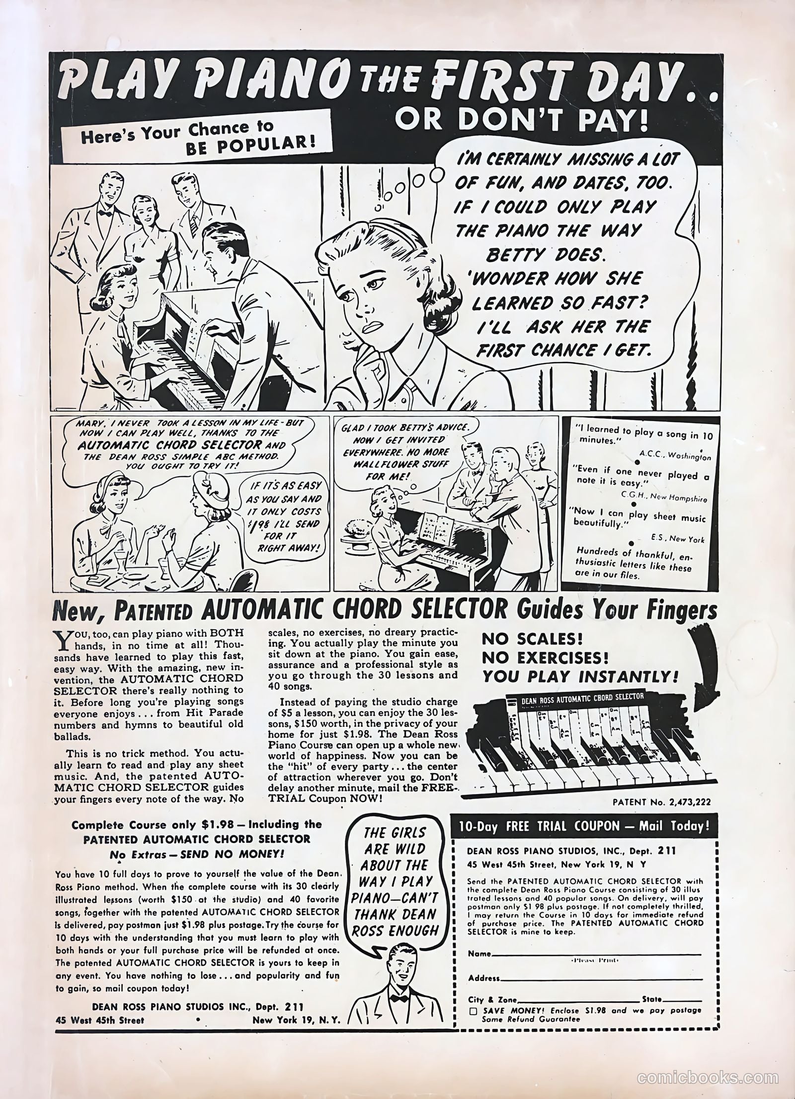 Diary Loves #9 (1951) — page 50 of 51