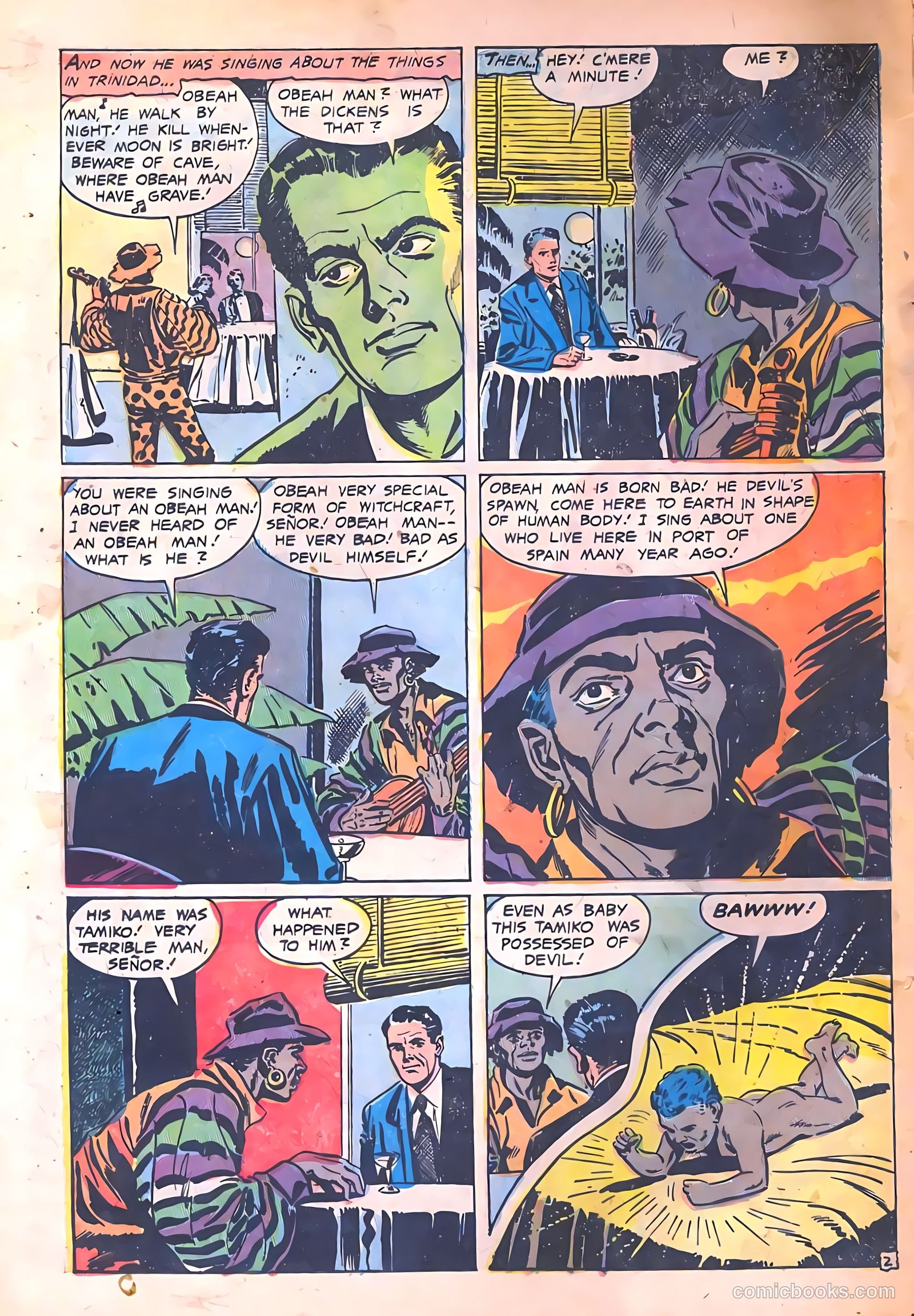 Diary of Horror #1 (1952) — page 4 of 36