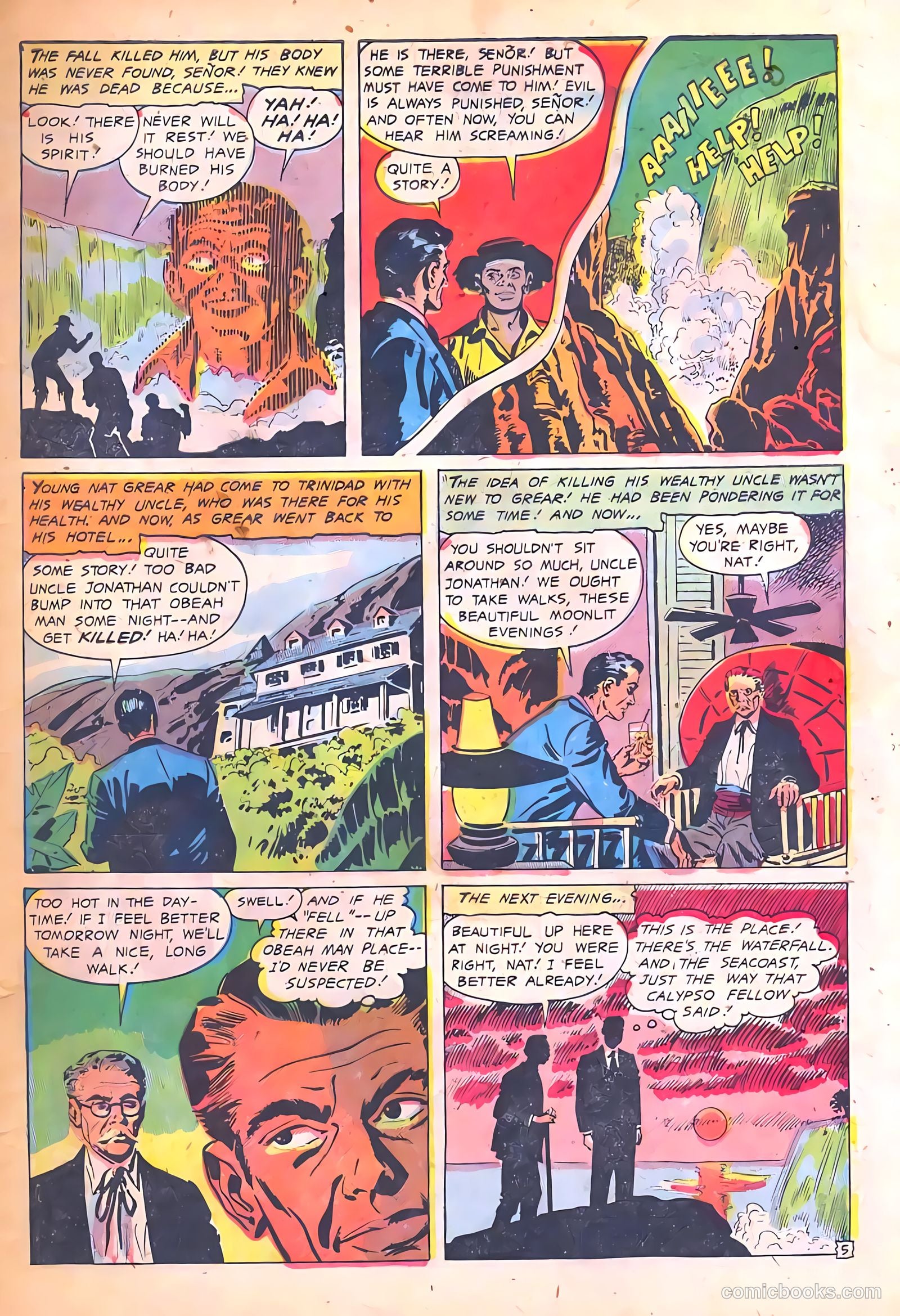 Diary of Horror #1 (1952) — page 7 of 36
