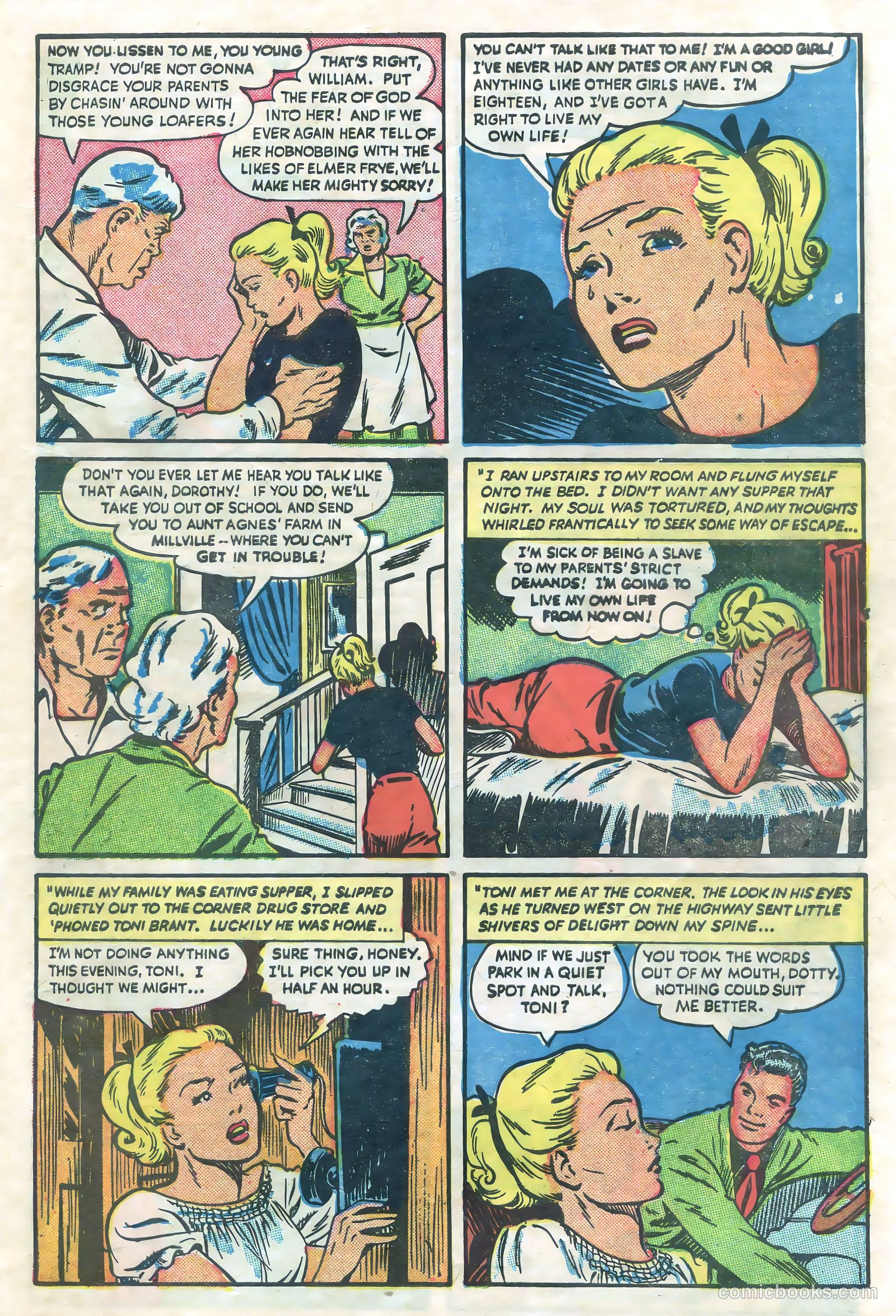 Diary Secrets #10 (1952) — page 7 of 36