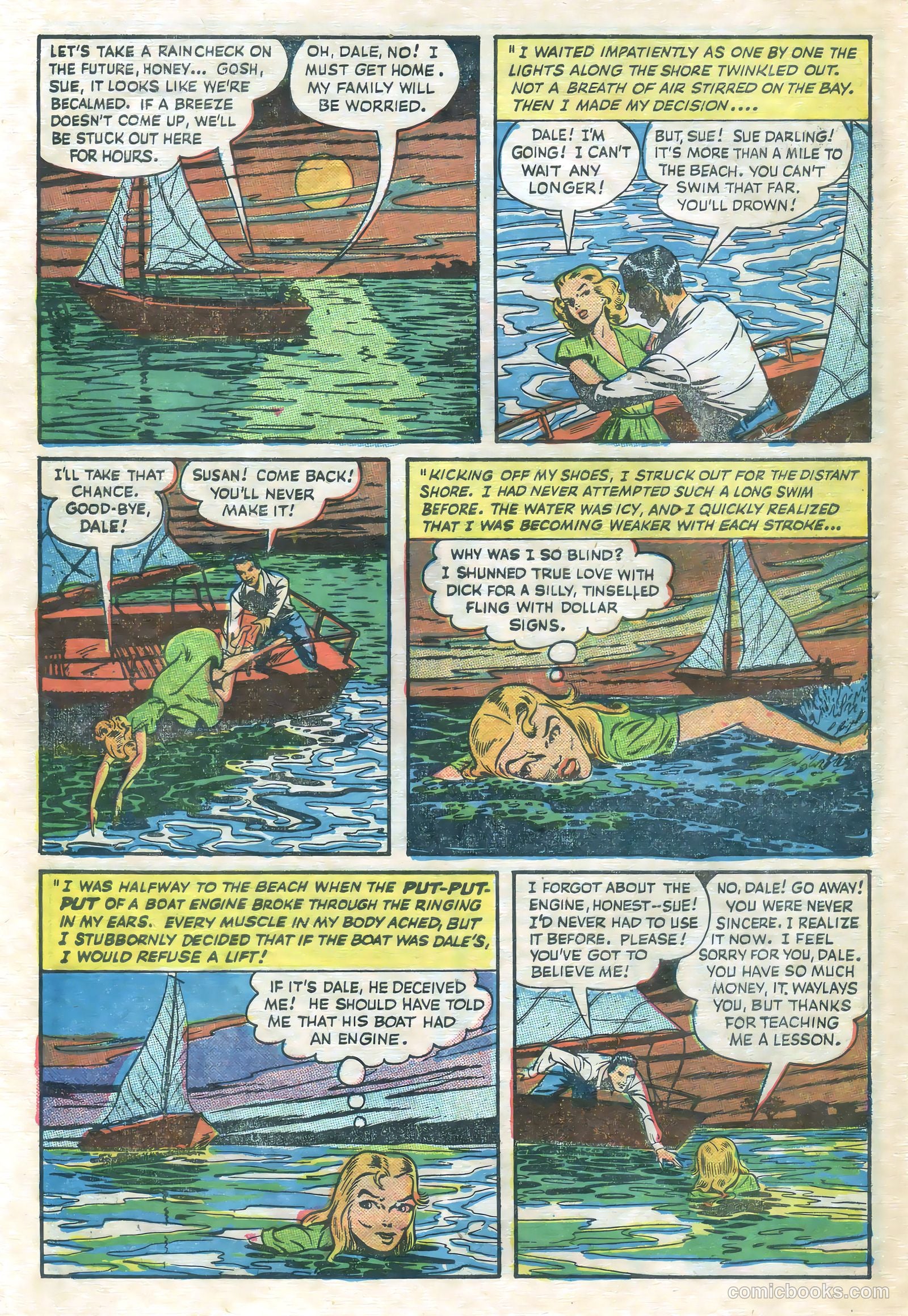 Diary Secrets #10 (1952) — page 32 of 36