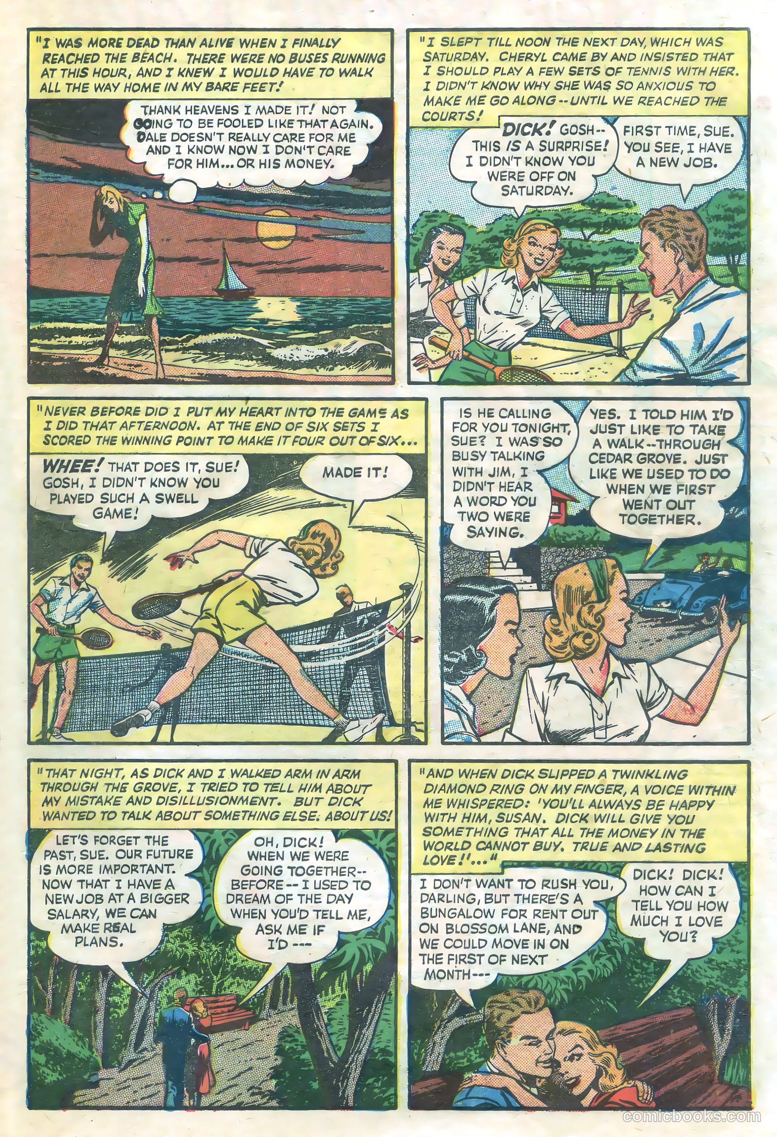 Diary Secrets #10 (1952) — page 33 of 36