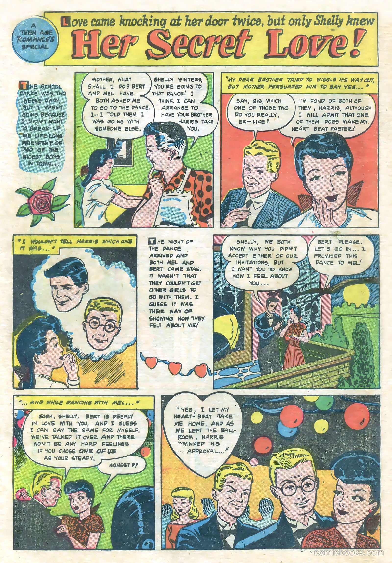 Diary Secrets #10 (1952) — page 34 of 36