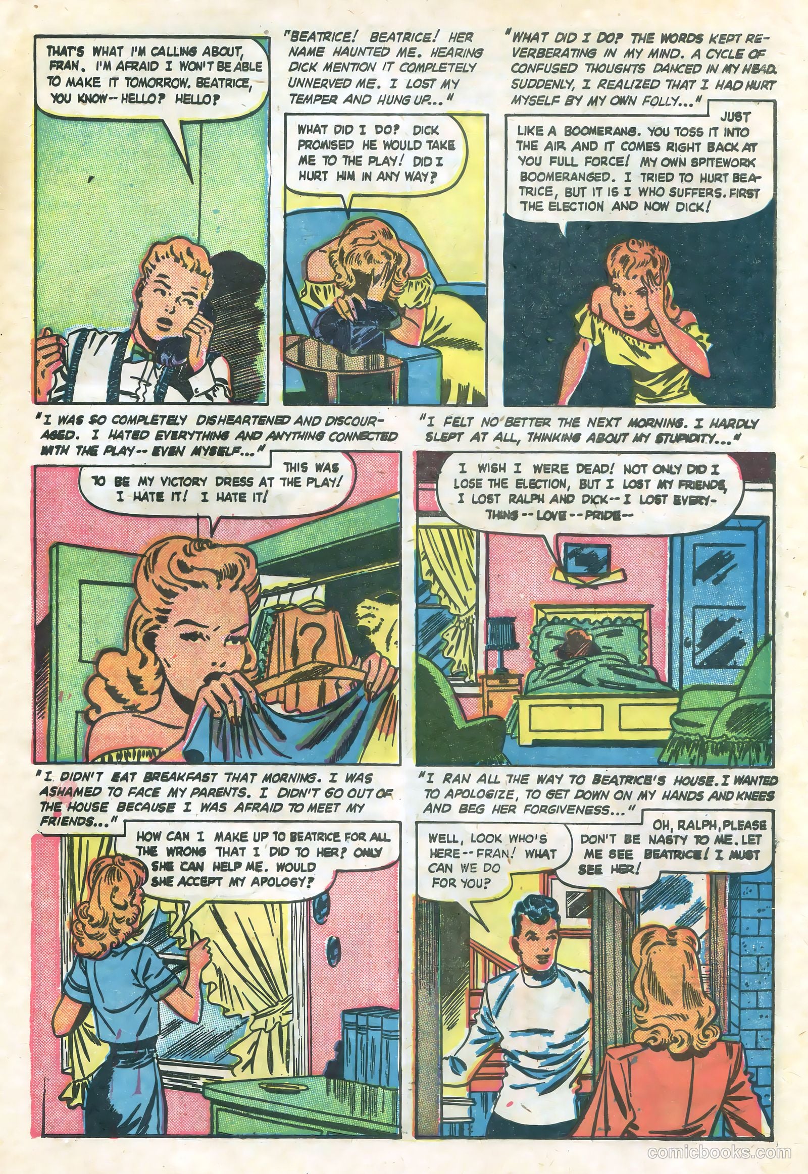 Diary Secrets #11 (1952) — page 33 of 36