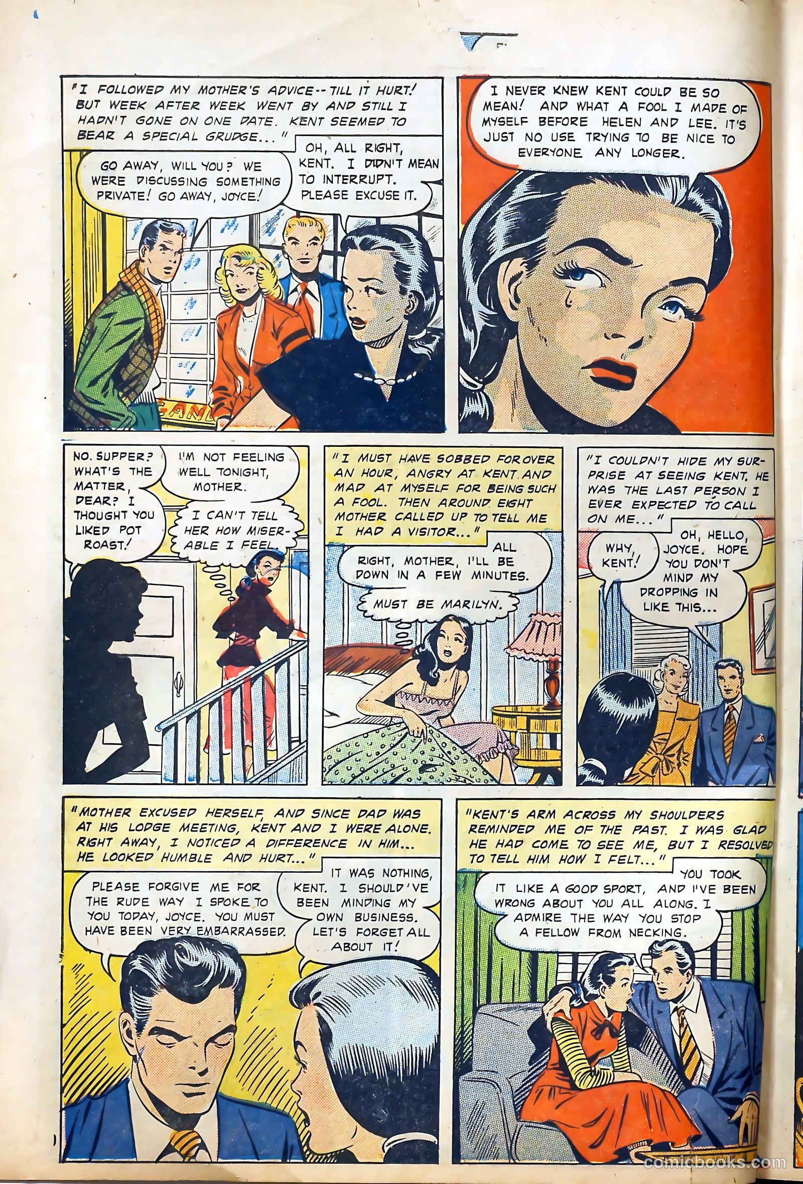 Diary Secrets #12 (1952) — page 8 of 36