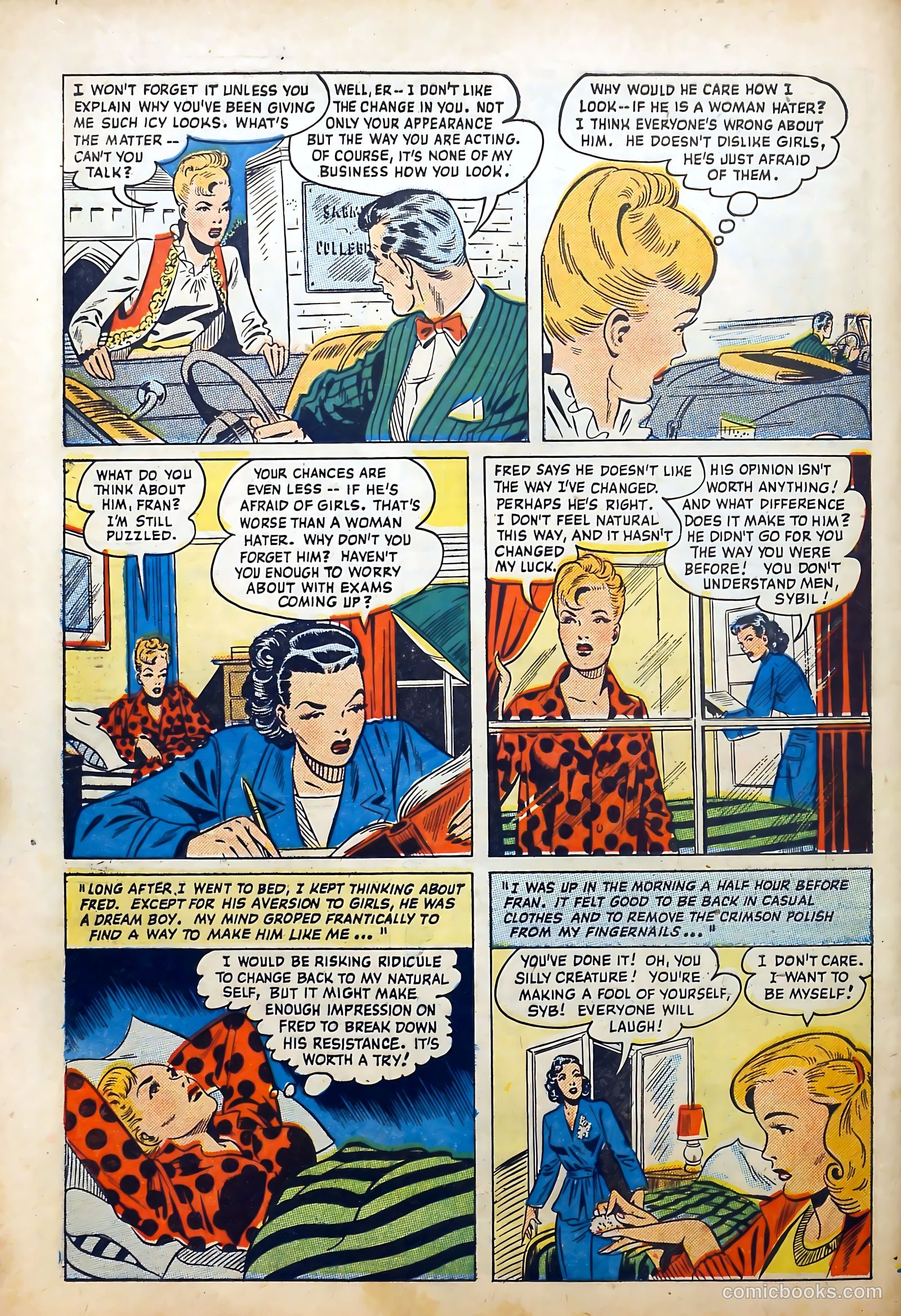 Diary Secrets #12 (1952) — page 32 of 36