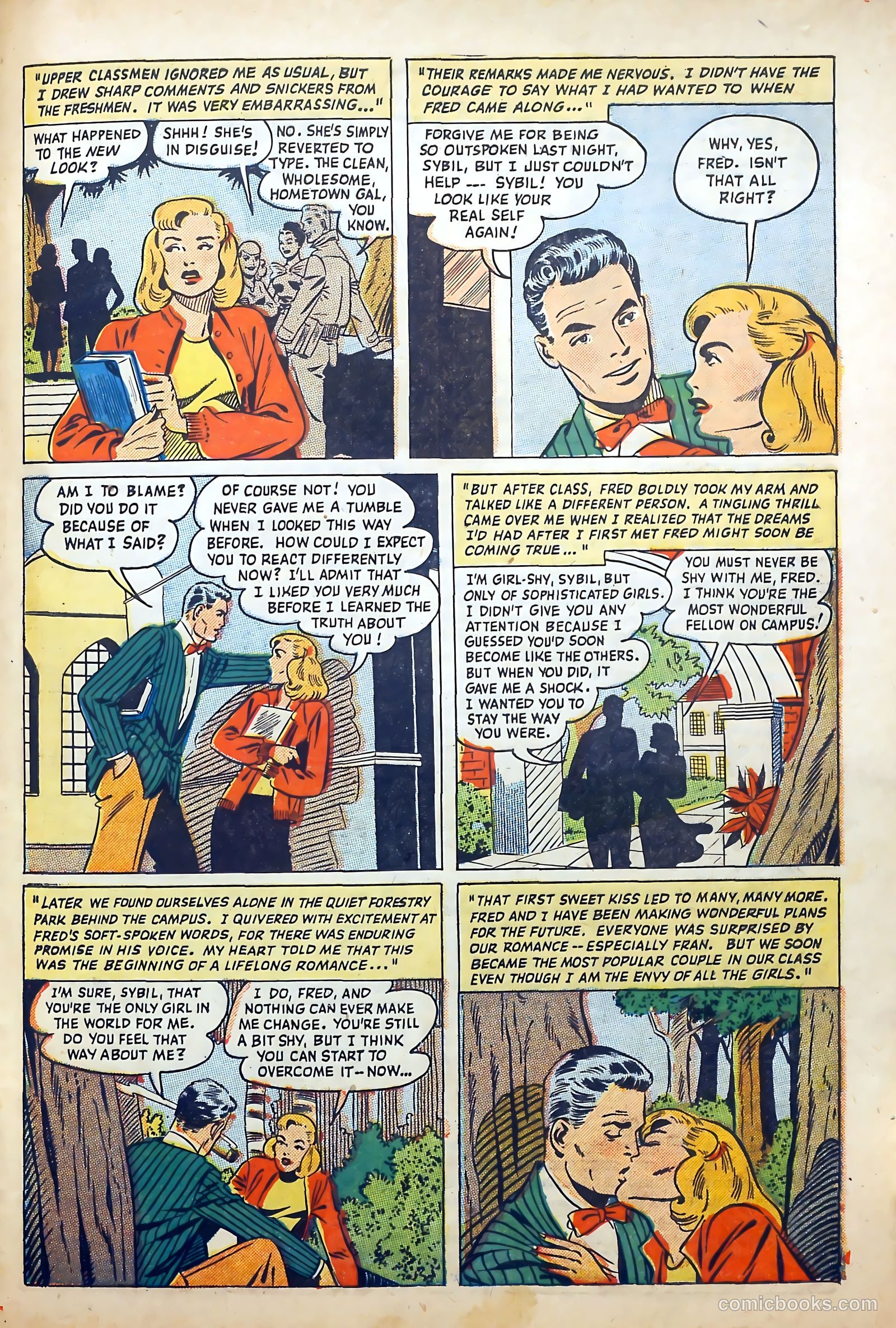 Diary Secrets #12 (1952) — page 33 of 36