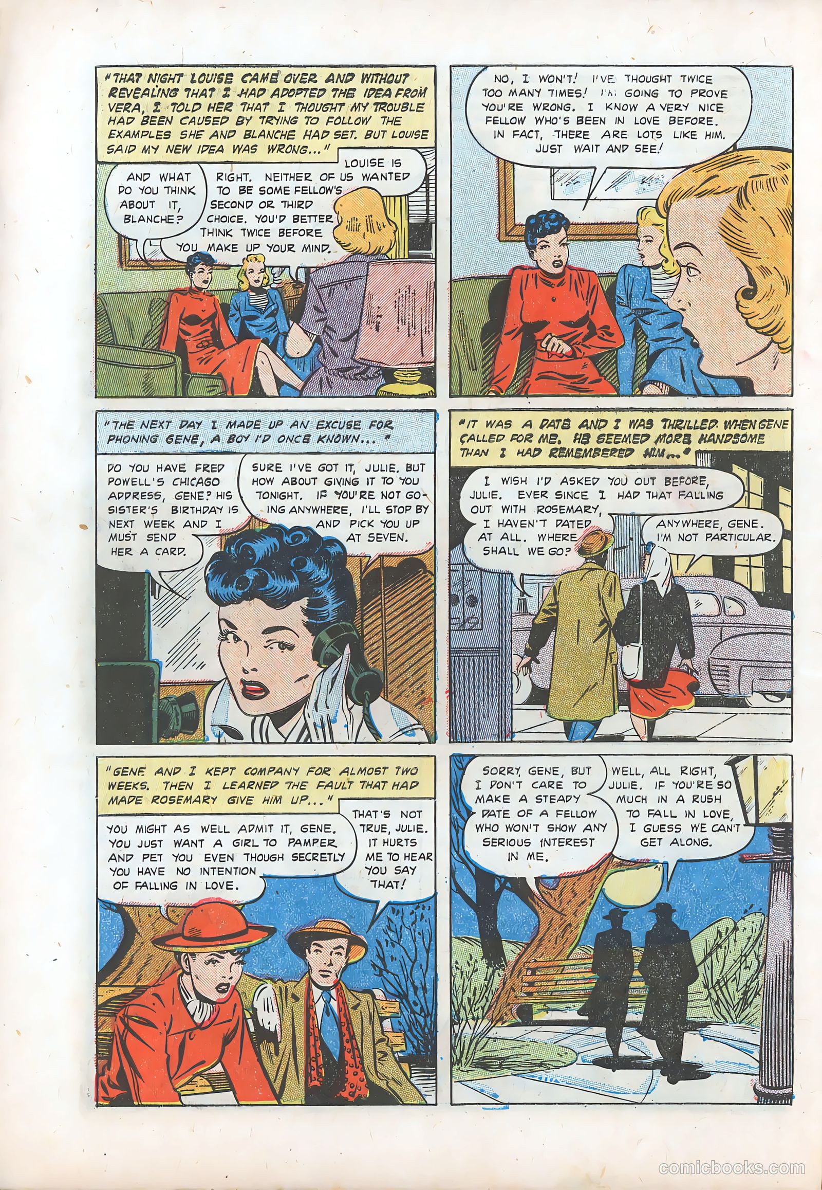 Diary Secrets #14 (1952) — page 6 of 36
