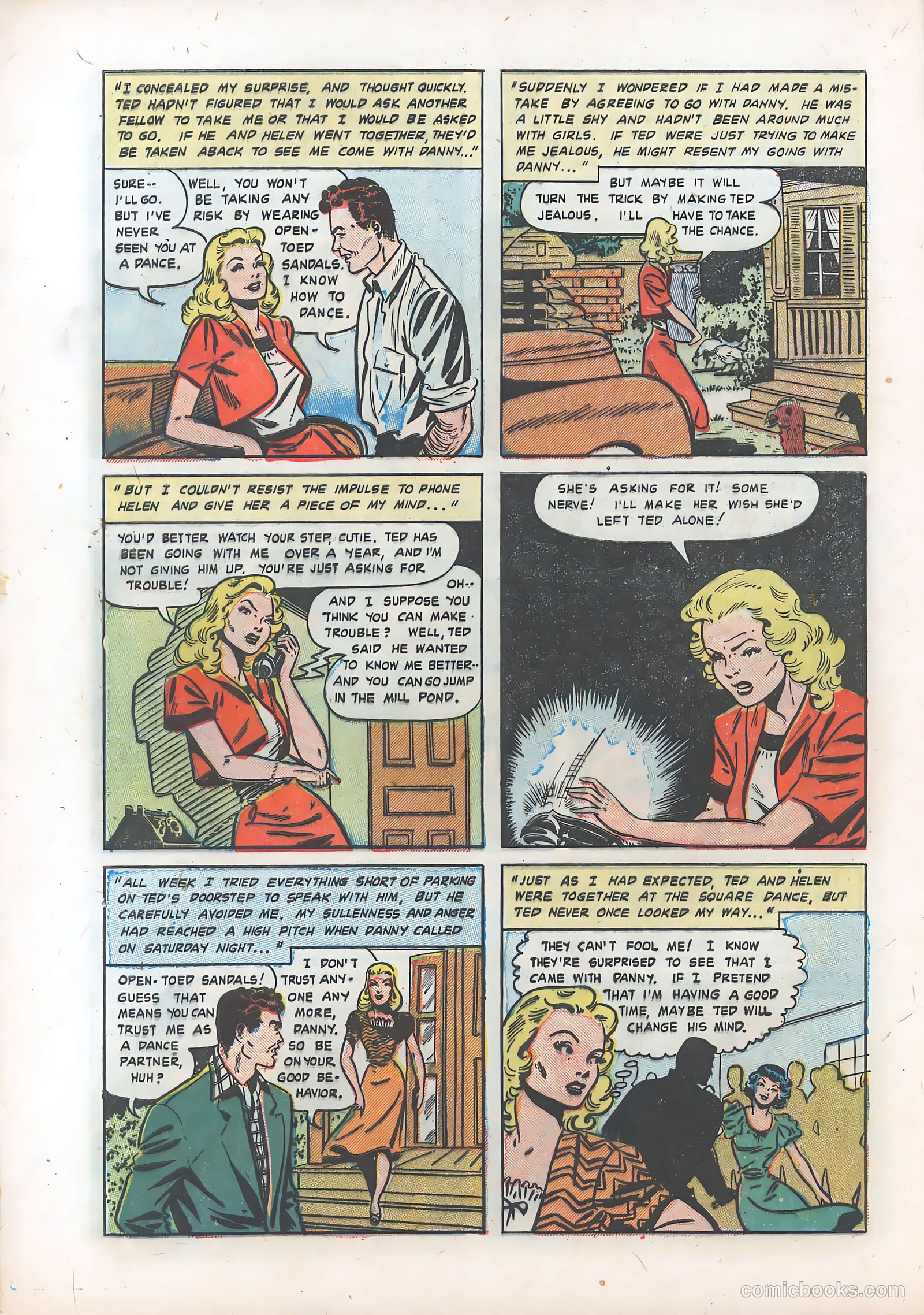 Diary Secrets #14 (1952) — page 28 of 36