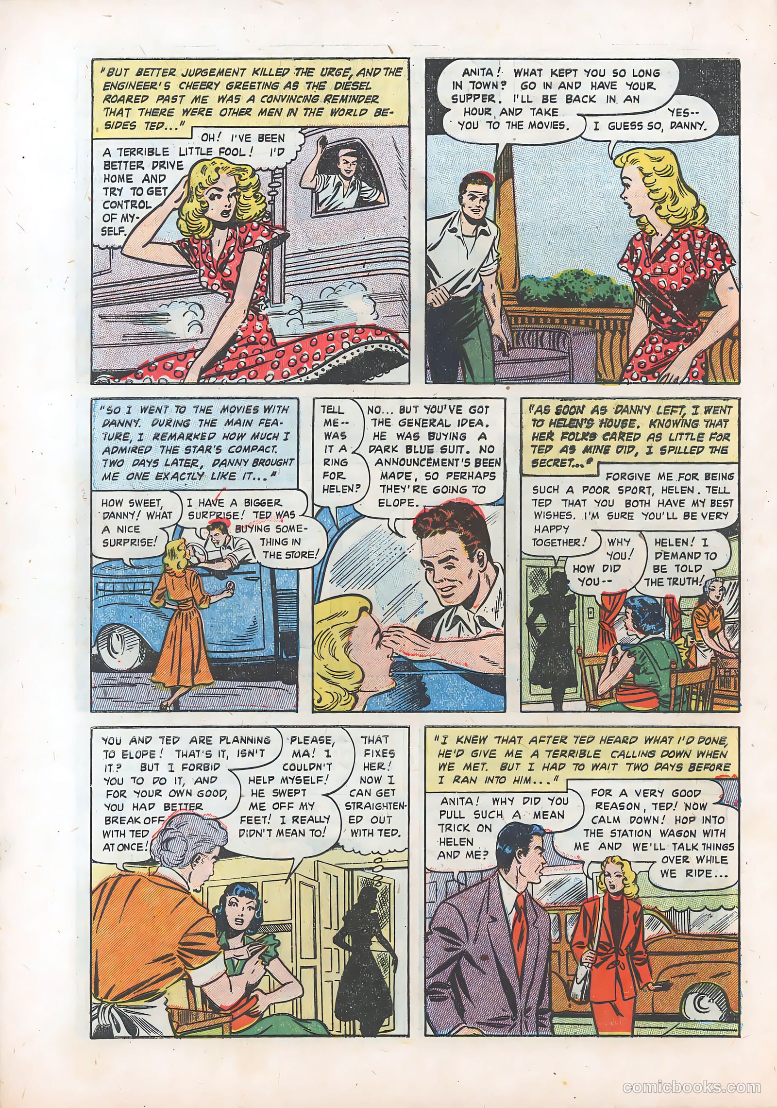 Diary Secrets #14 (1952) — page 30 of 36