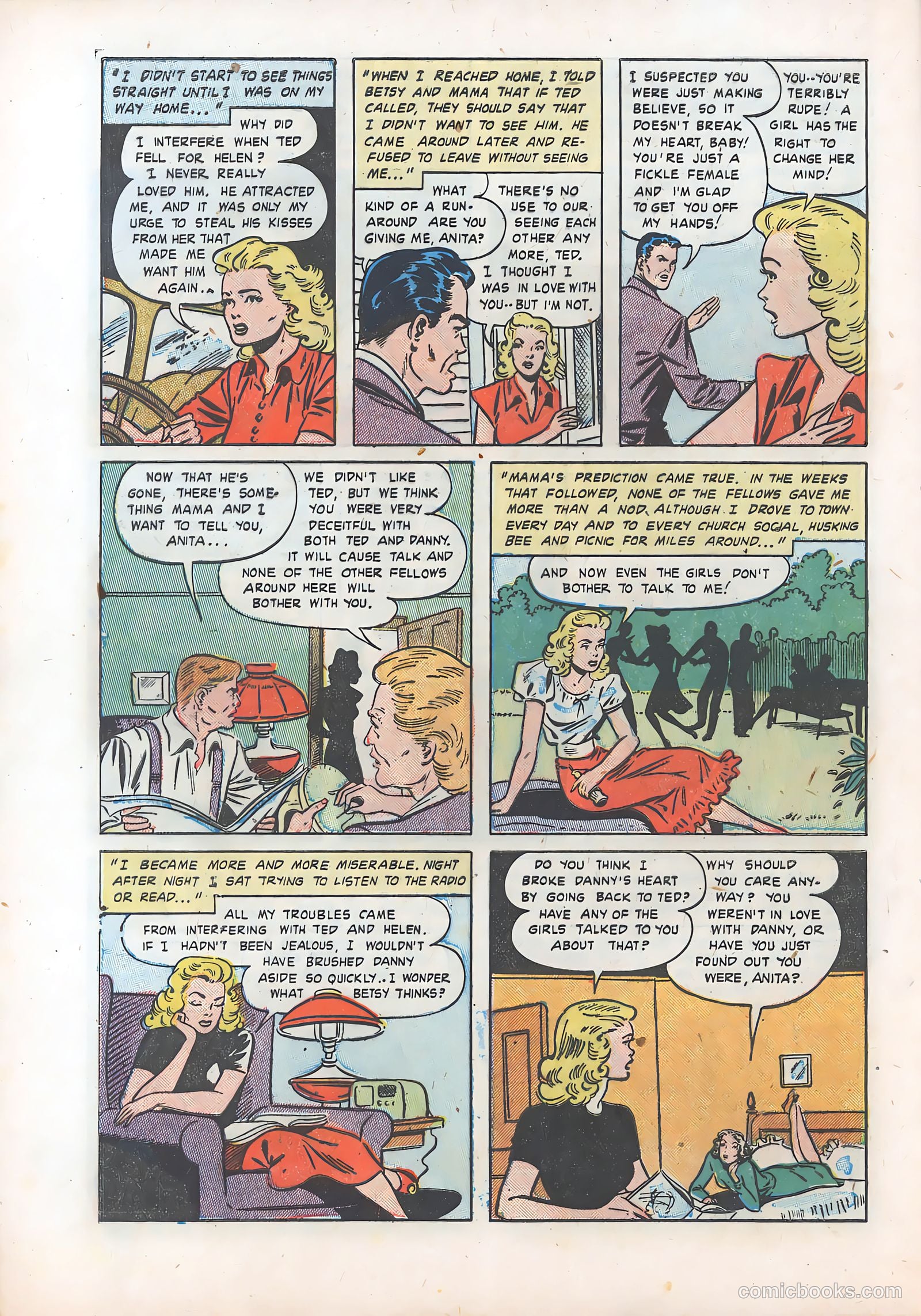 Diary Secrets #14 (1952) — page 32 of 36