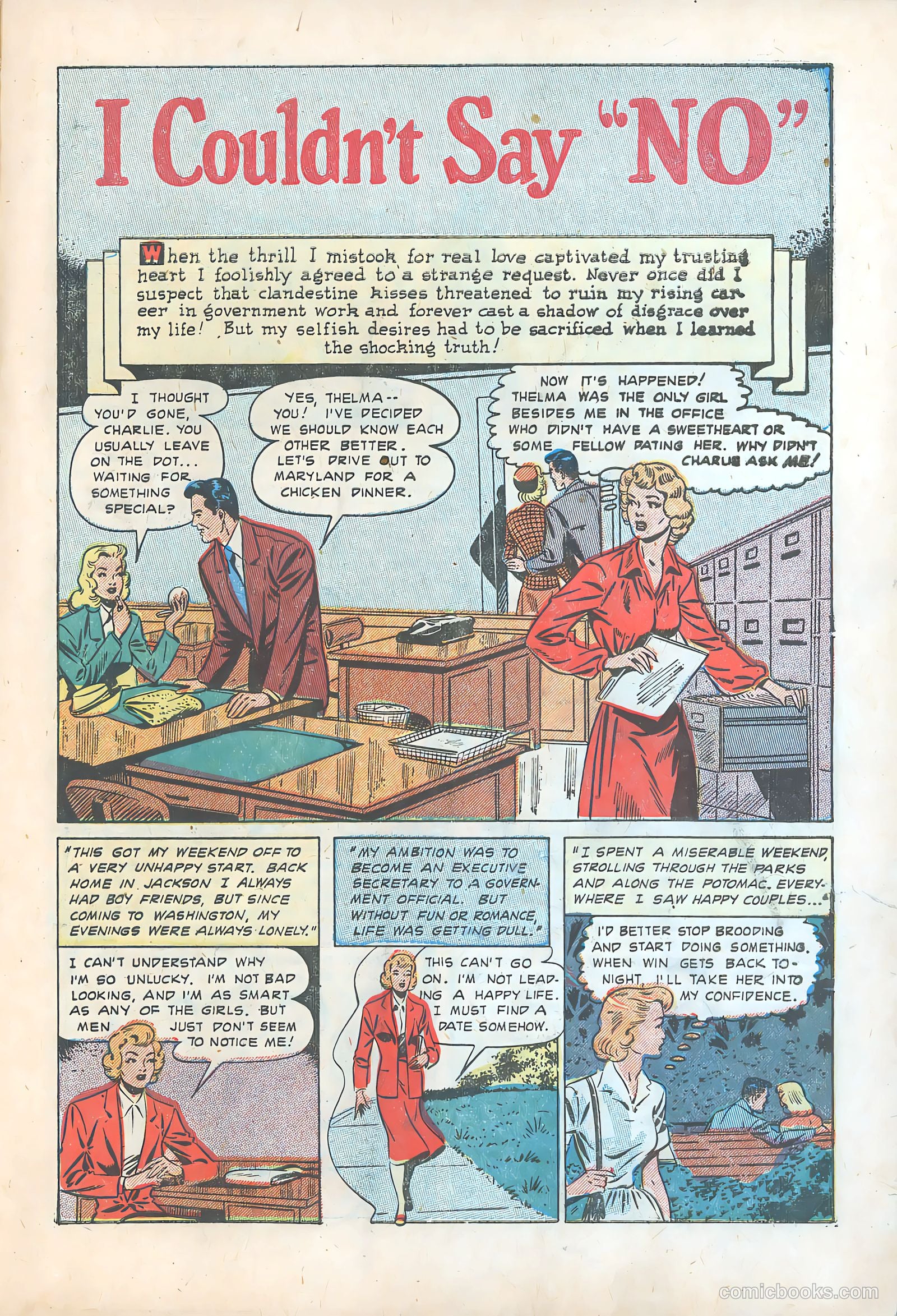 Diary Secrets #15 (1952) — page 4 of 37