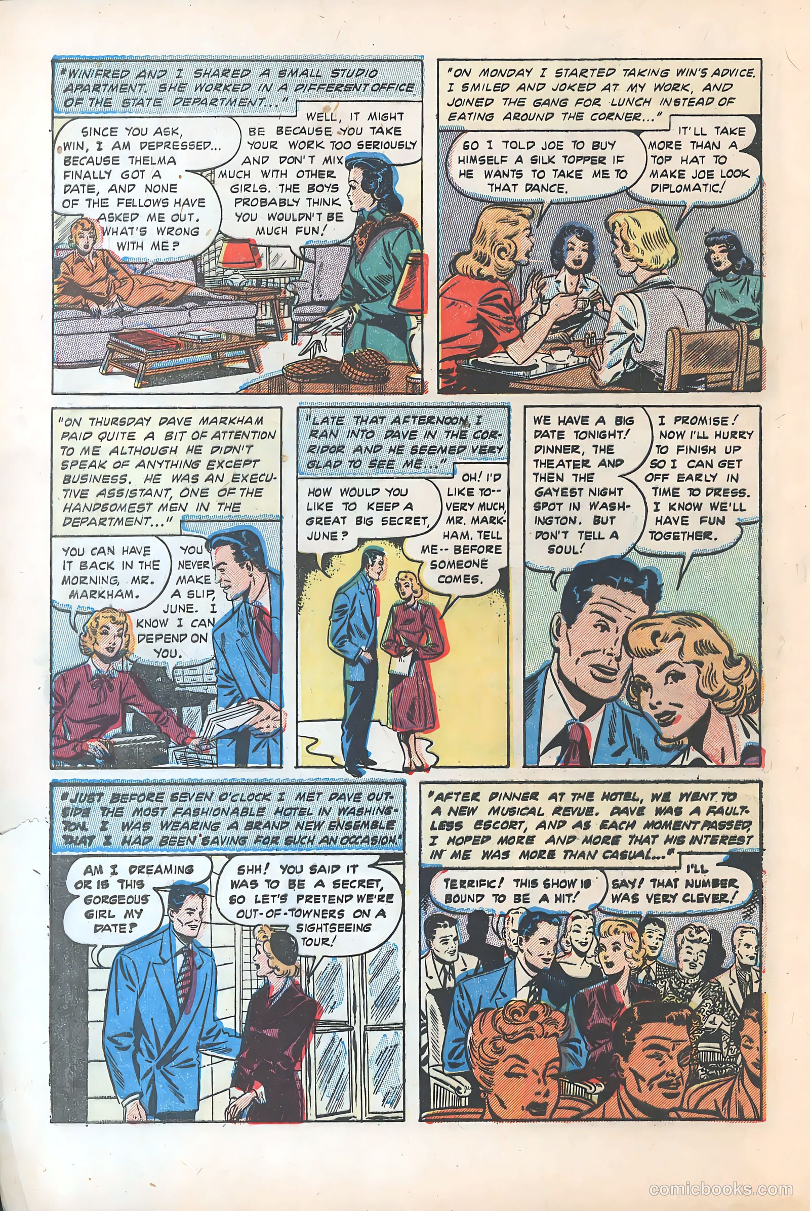 Diary Secrets #15 (1952) — page 5 of 37