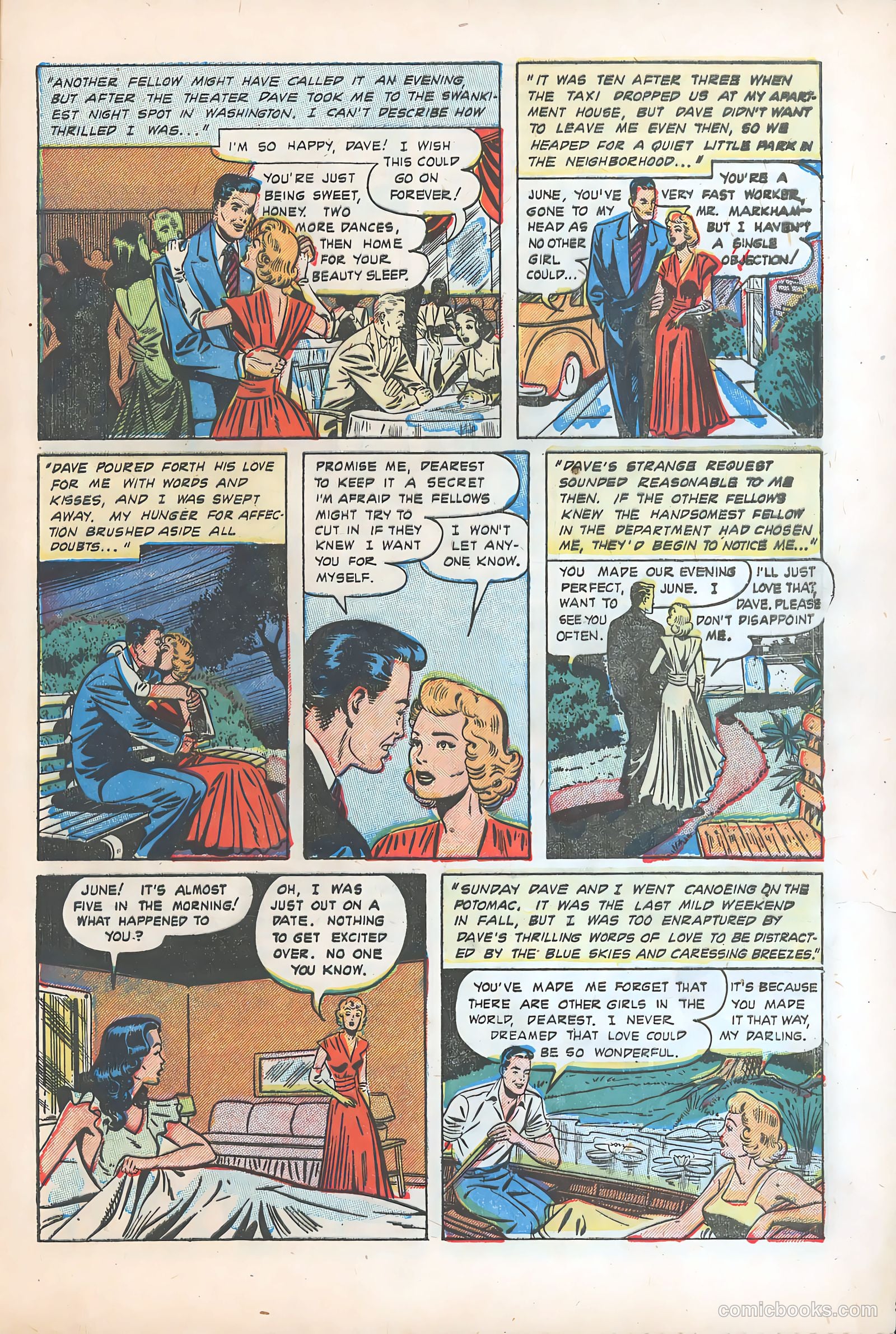 Diary Secrets #15 (1952) — page 6 of 37