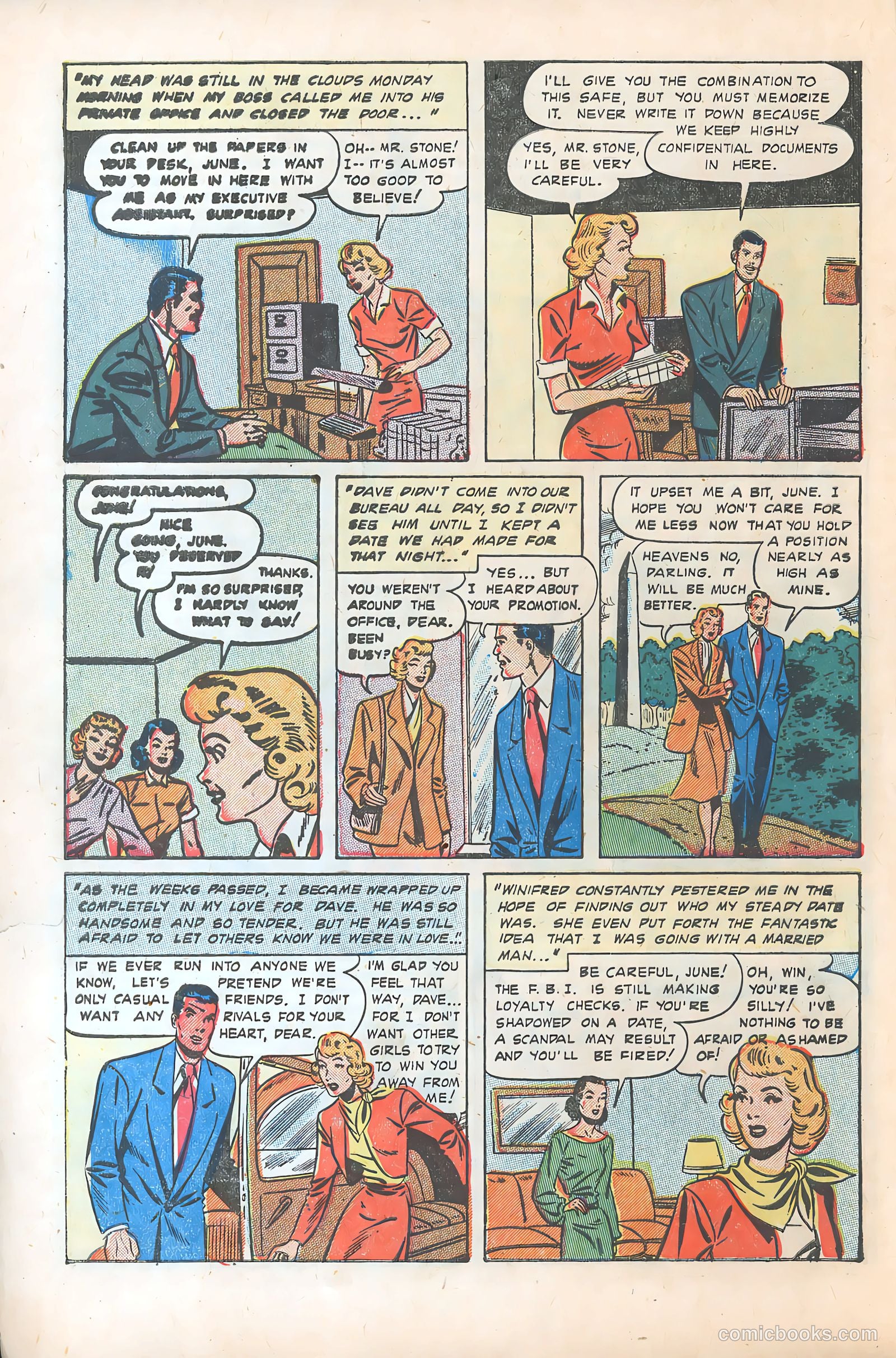 Diary Secrets #15 (1952) — page 7 of 37
