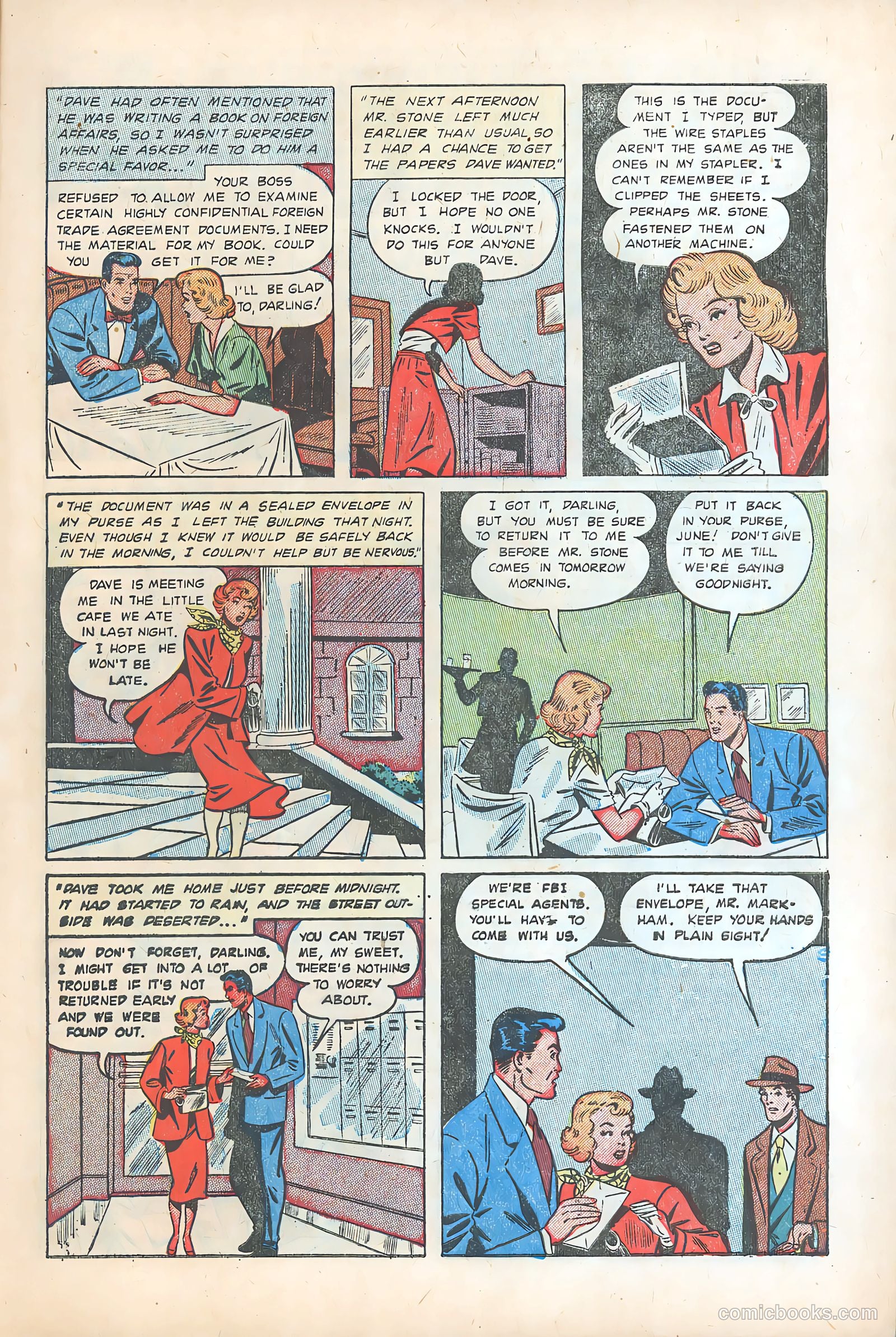 Diary Secrets #15 (1952) — page 8 of 37