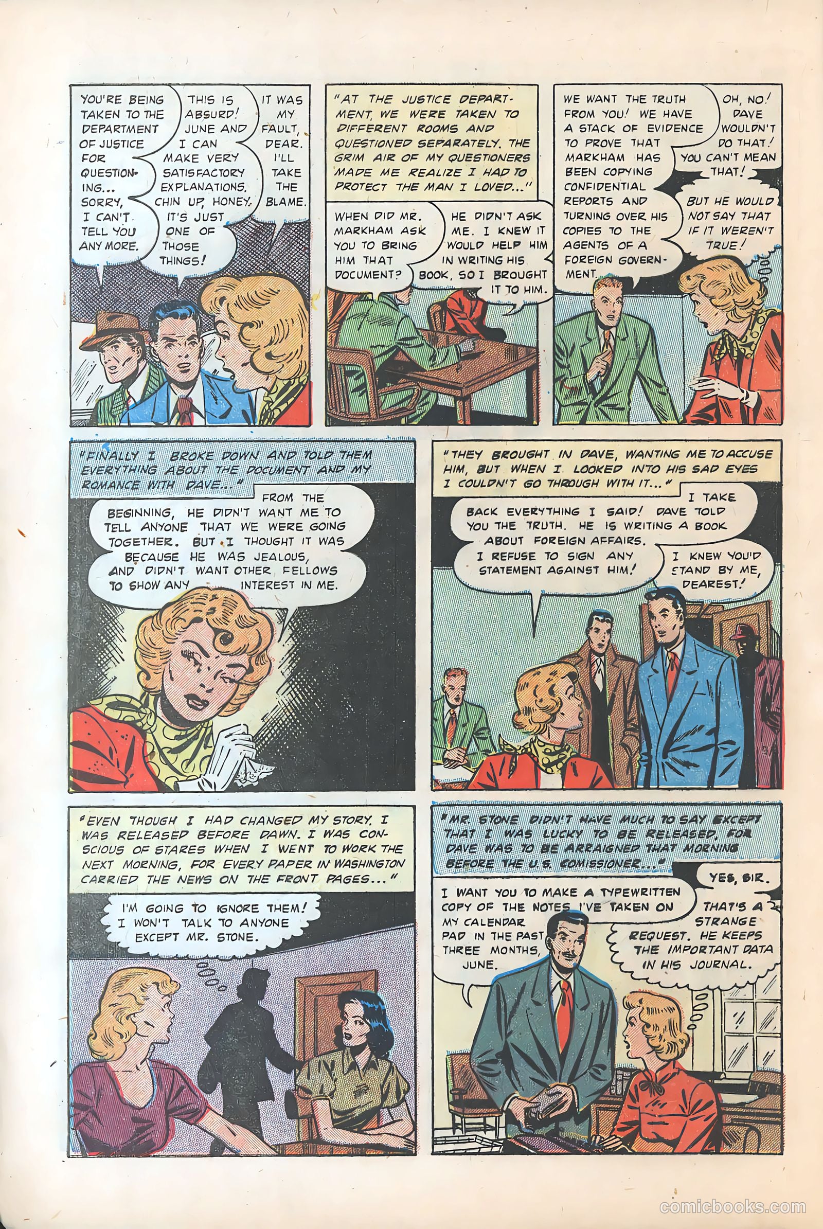 Diary Secrets #15 (1952) — page 9 of 37