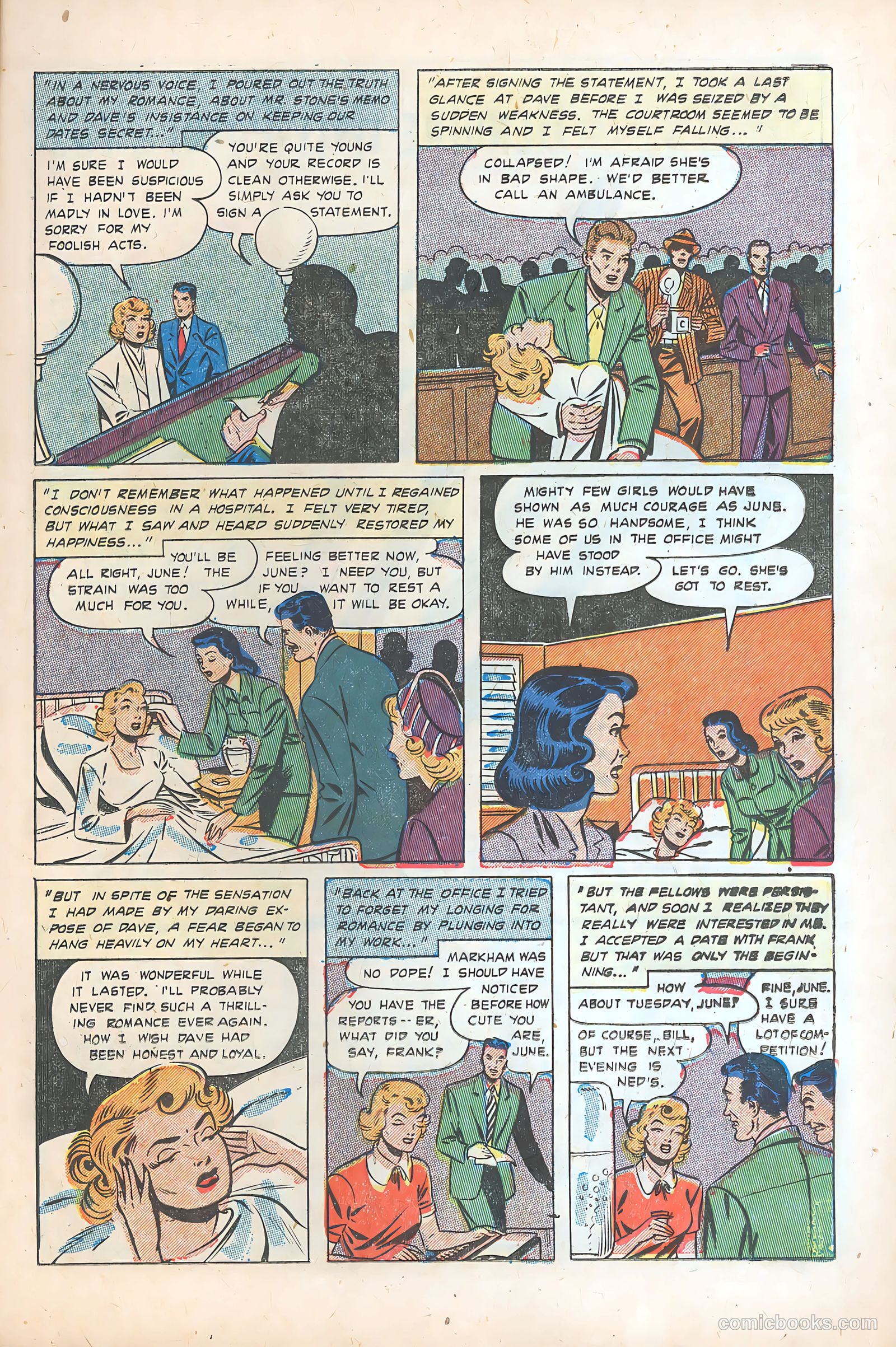 Diary Secrets #15 (1952) — page 12 of 37