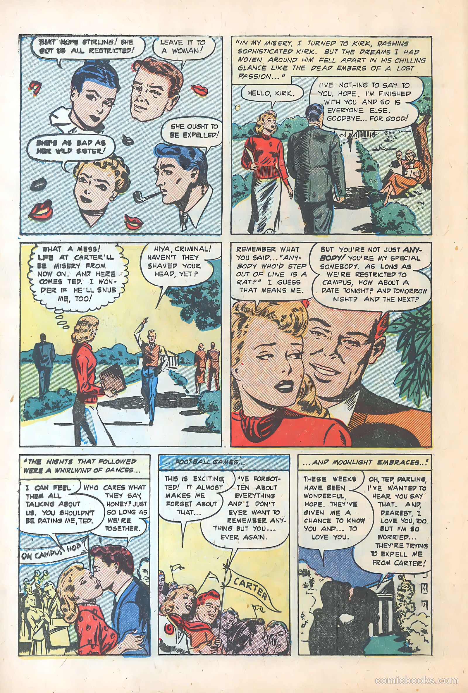Diary Secrets #15 (1952) — page 19 of 37