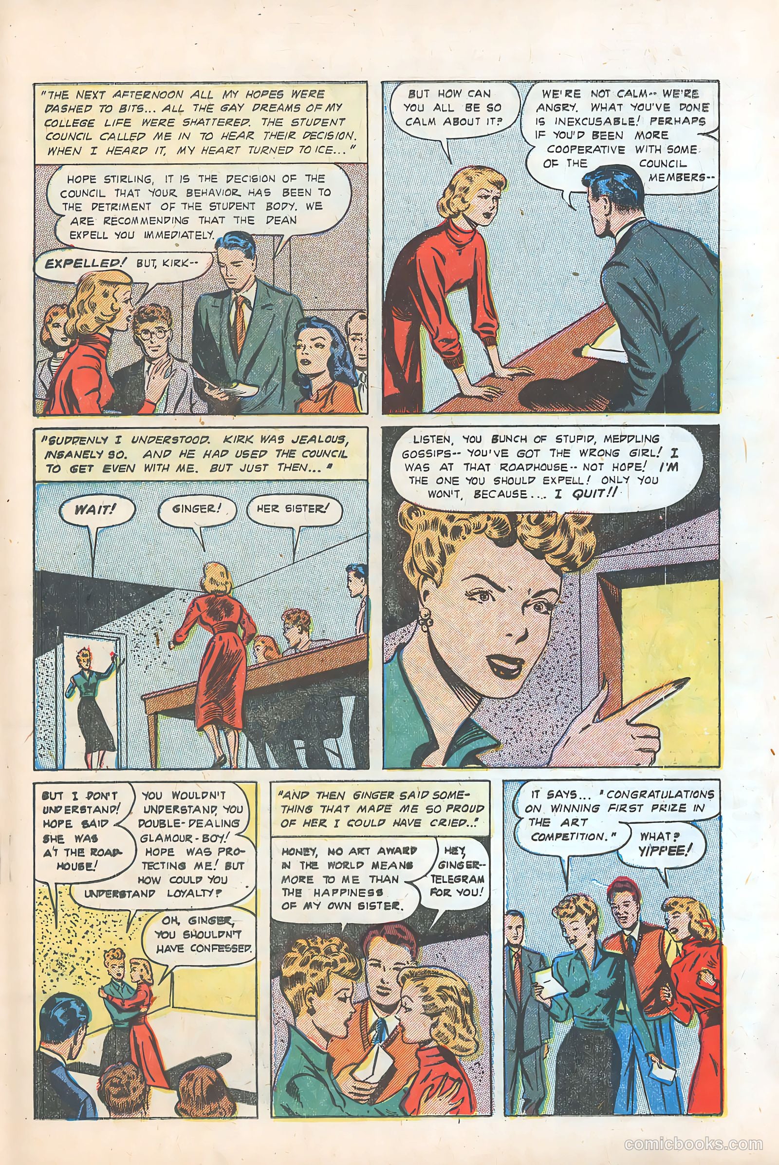 Diary Secrets #15 (1952) — page 20 of 37