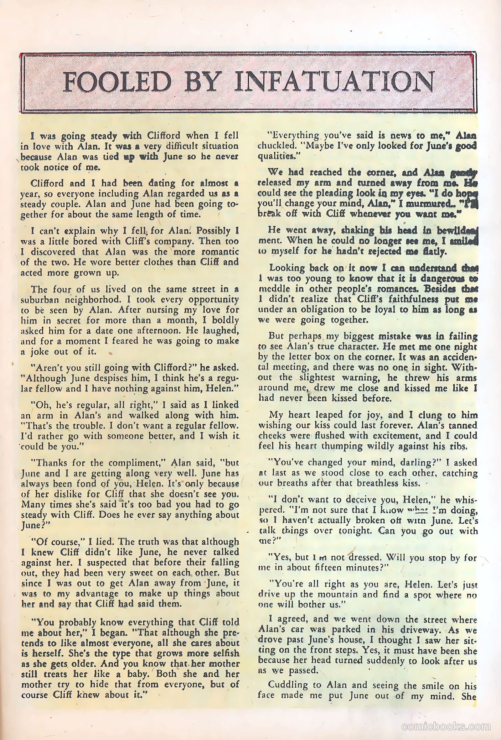 Diary Secrets #15 (1952) — page 22 of 37