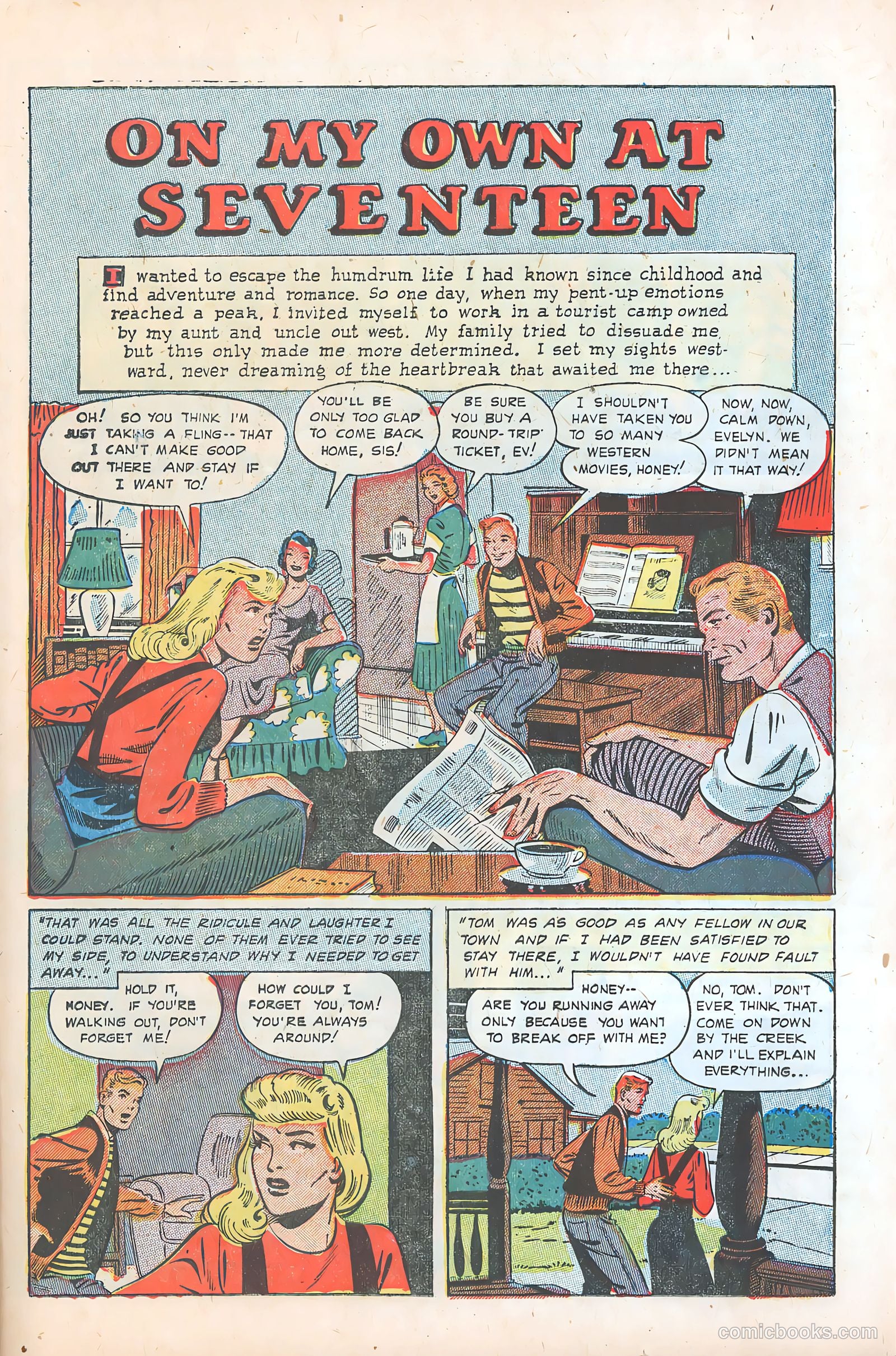 Diary Secrets #15 (1952) — page 24 of 37