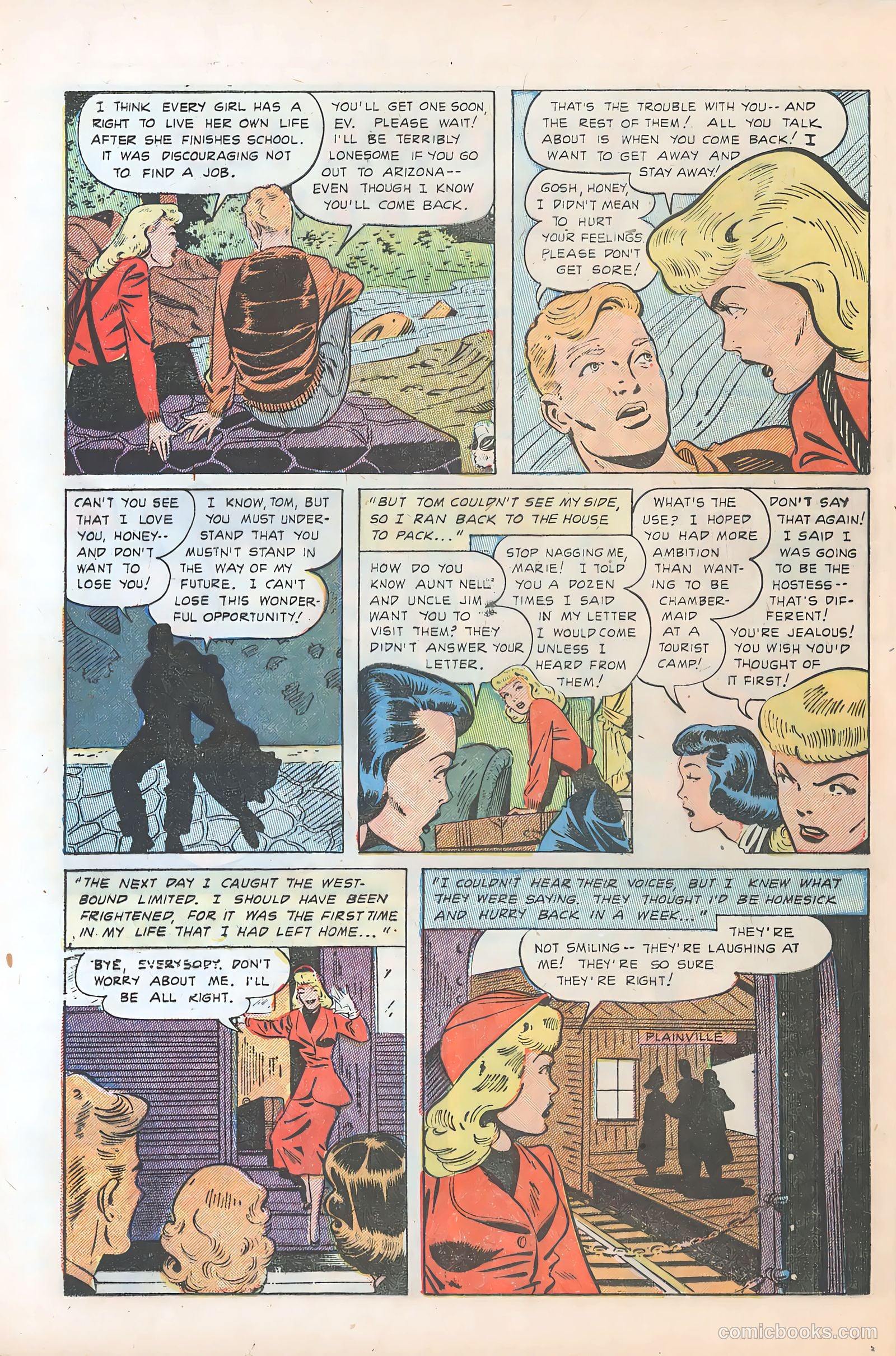 Diary Secrets #15 (1952) — page 25 of 37