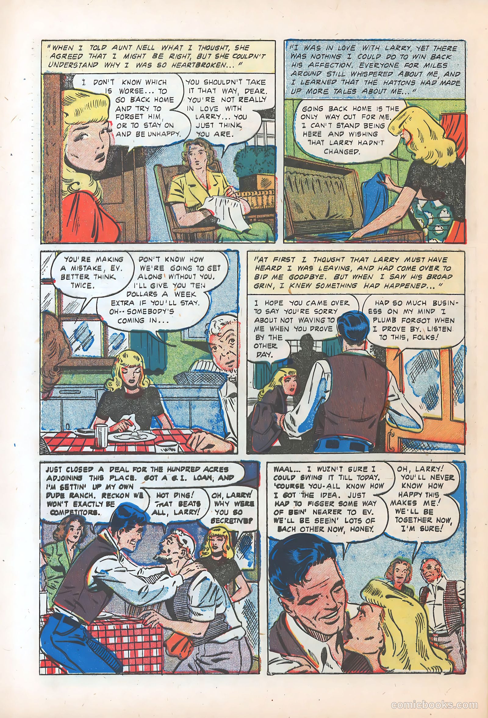 Diary Secrets #15 (1952) — page 33 of 37