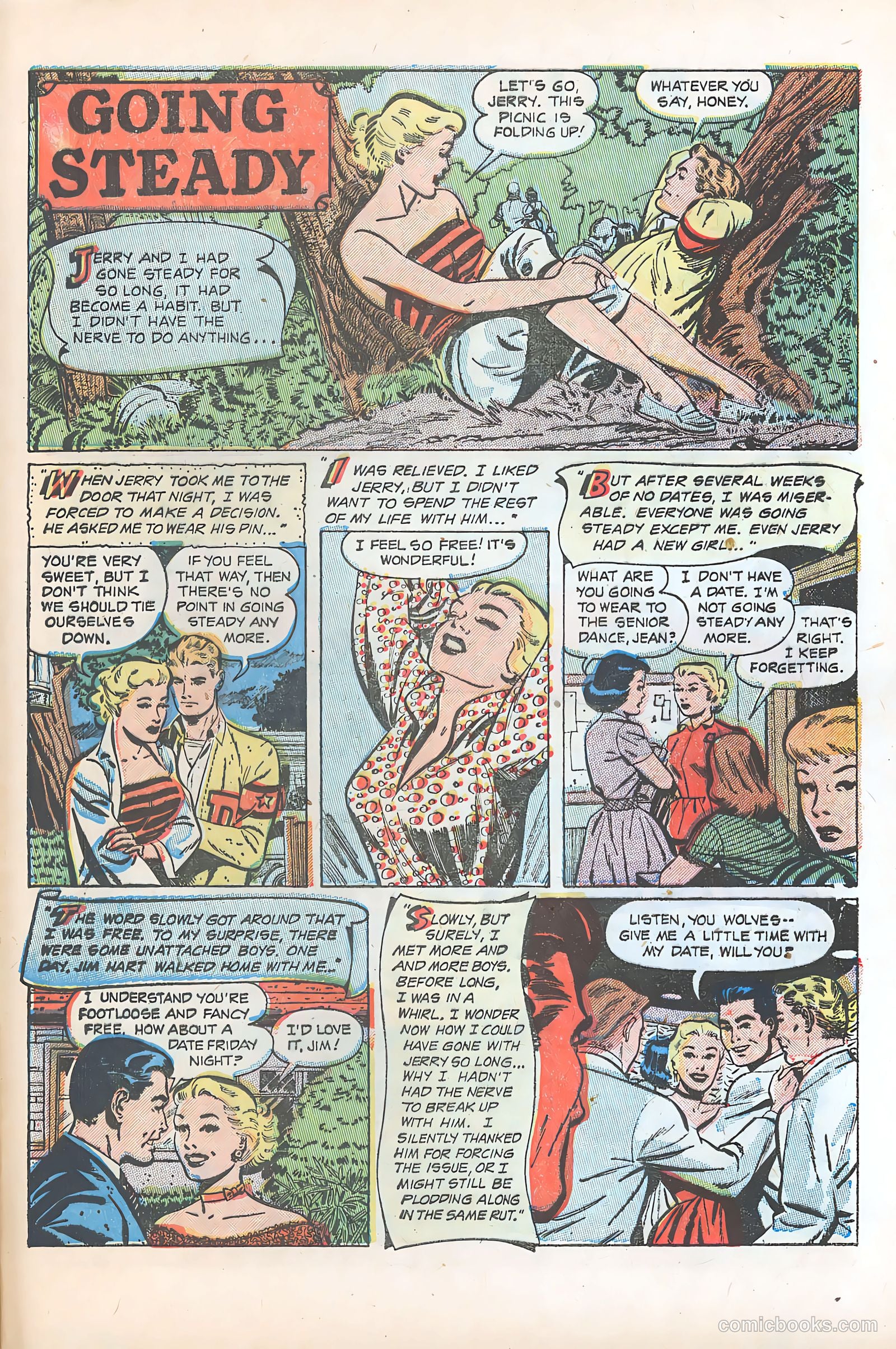 Diary Secrets #15 (1952) — page 34 of 37