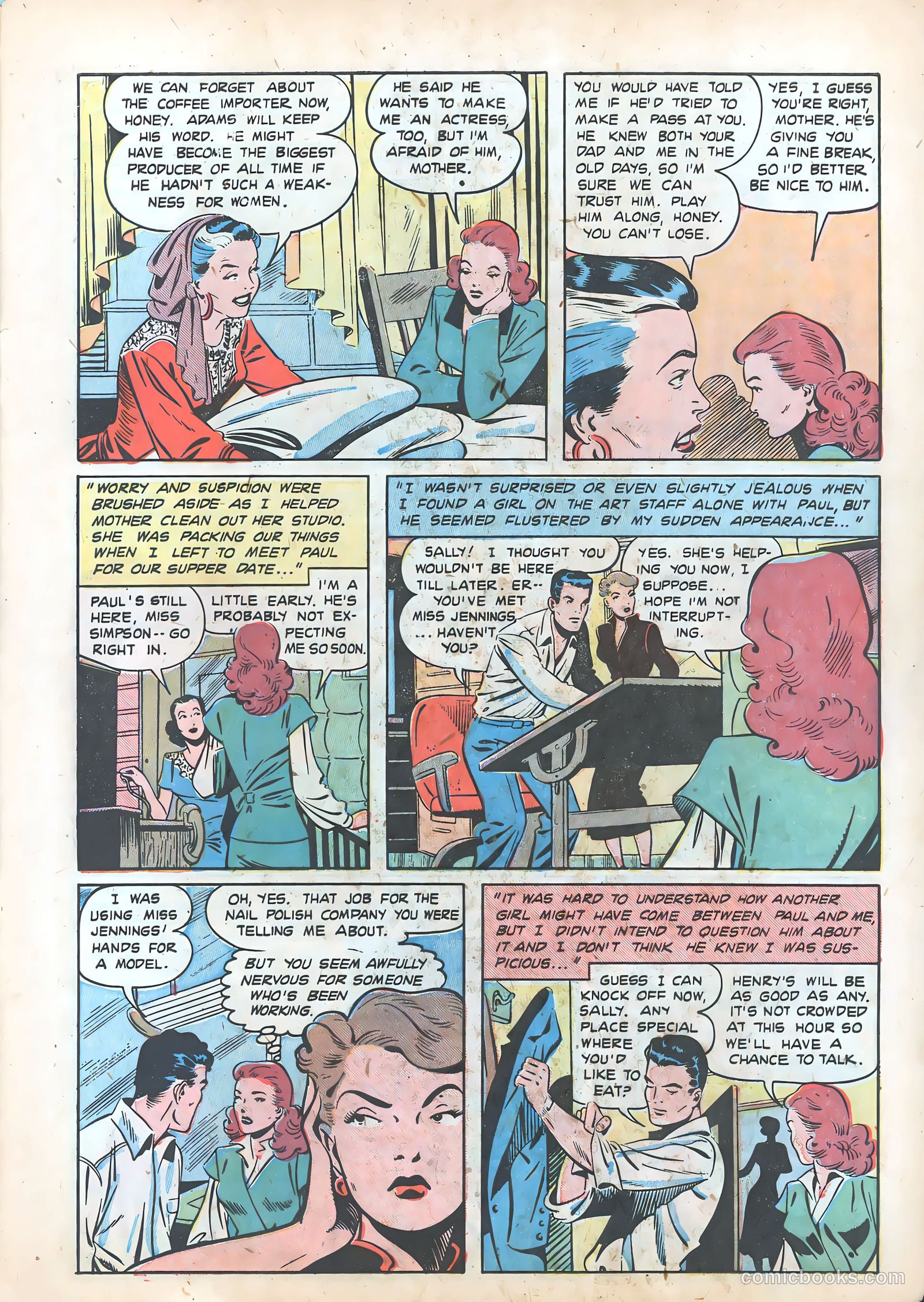Diary Secrets #16 (1953) — page 7 of 35