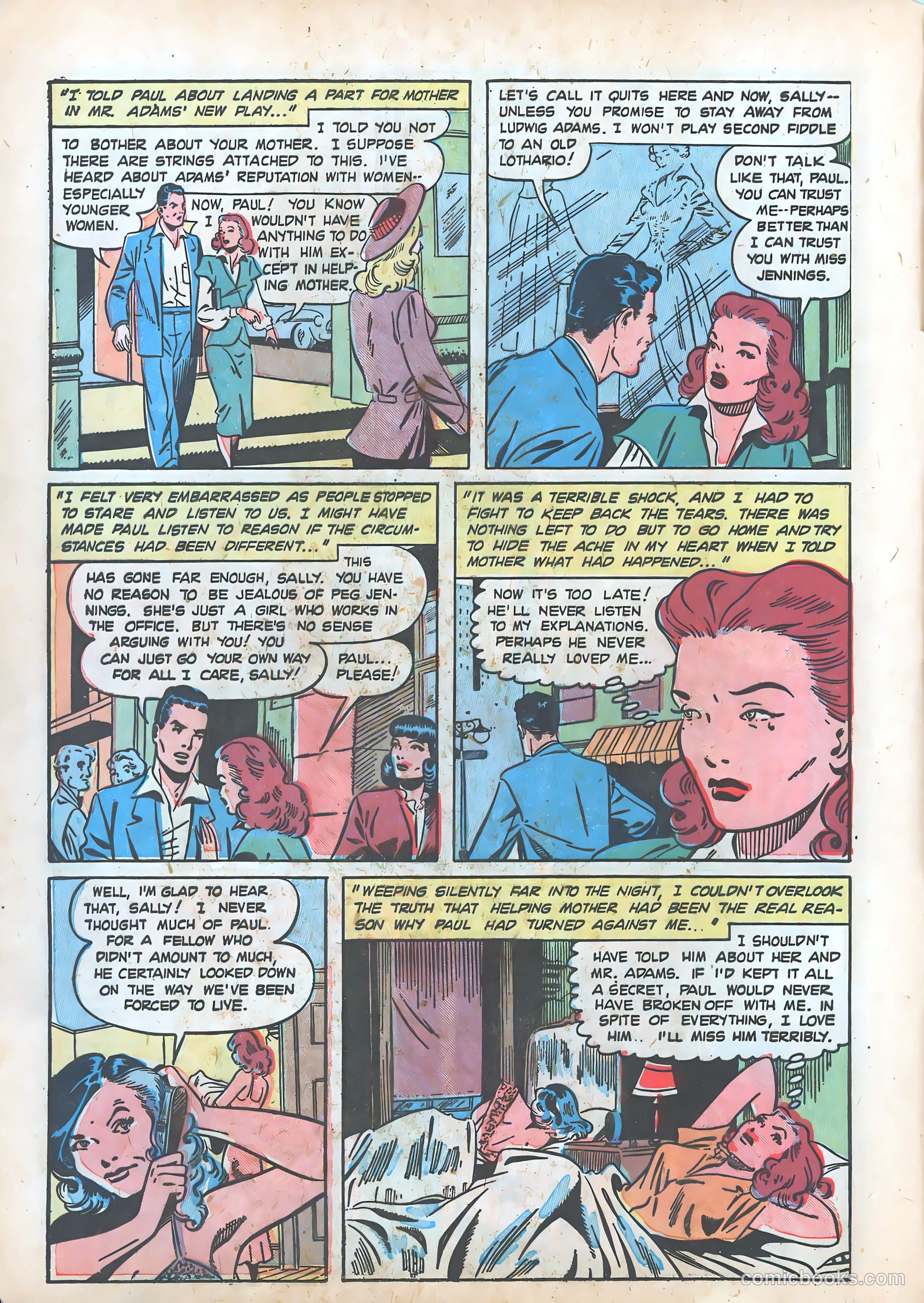 Diary Secrets #16 (1953) — page 8 of 35