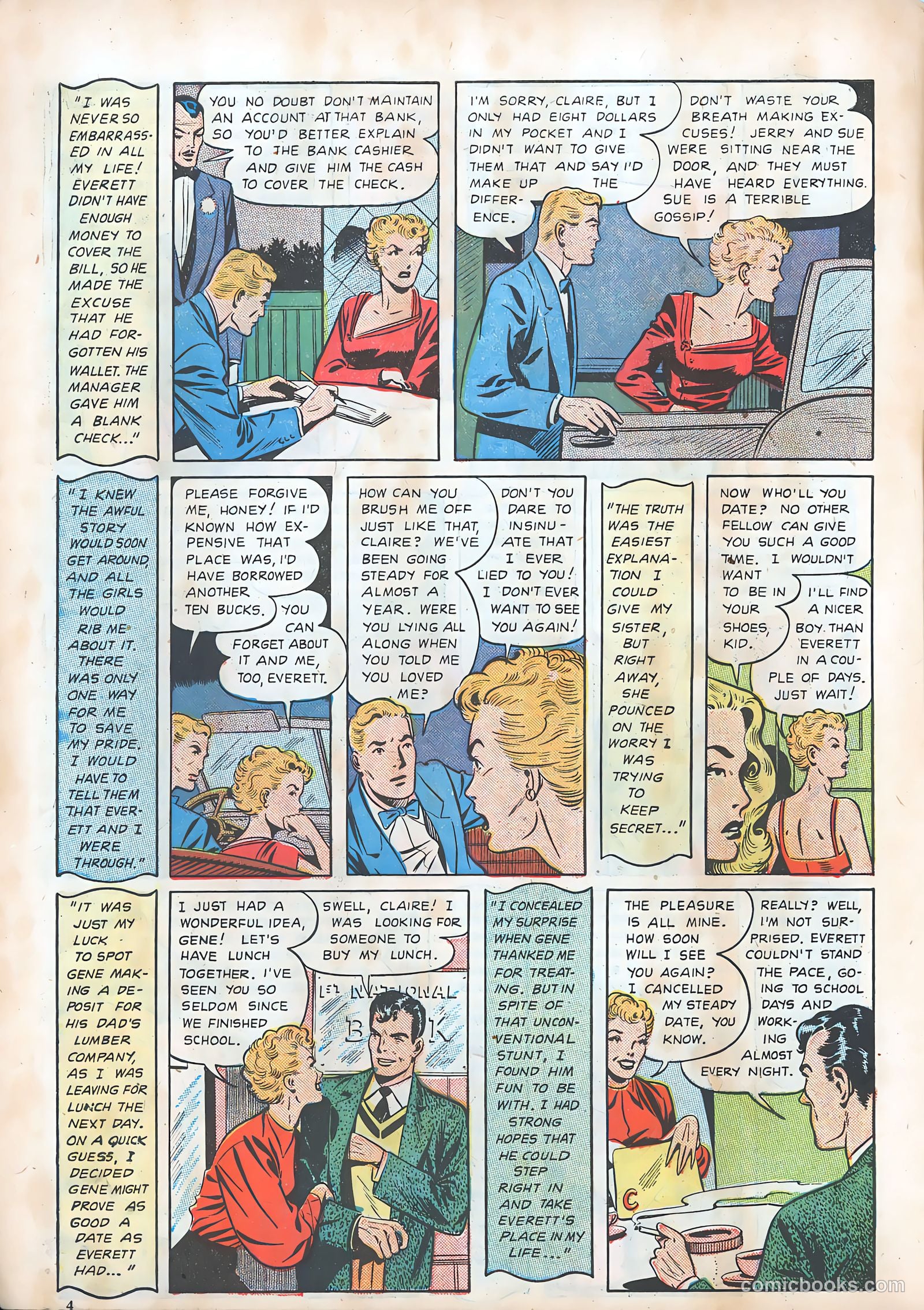 Diary Secrets #17 (1953) — page 6 of 35