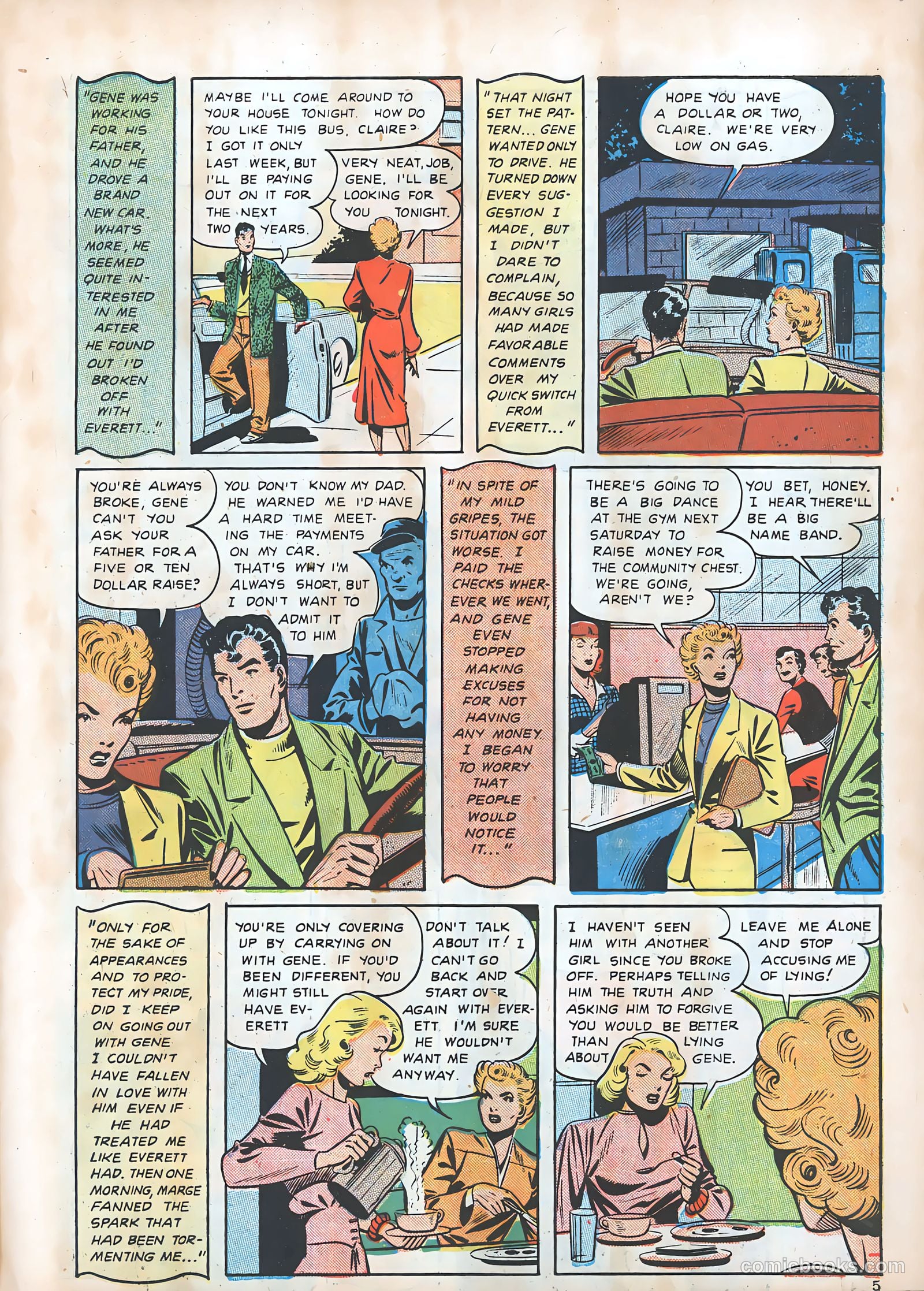 Diary Secrets #17 (1953) — page 7 of 35