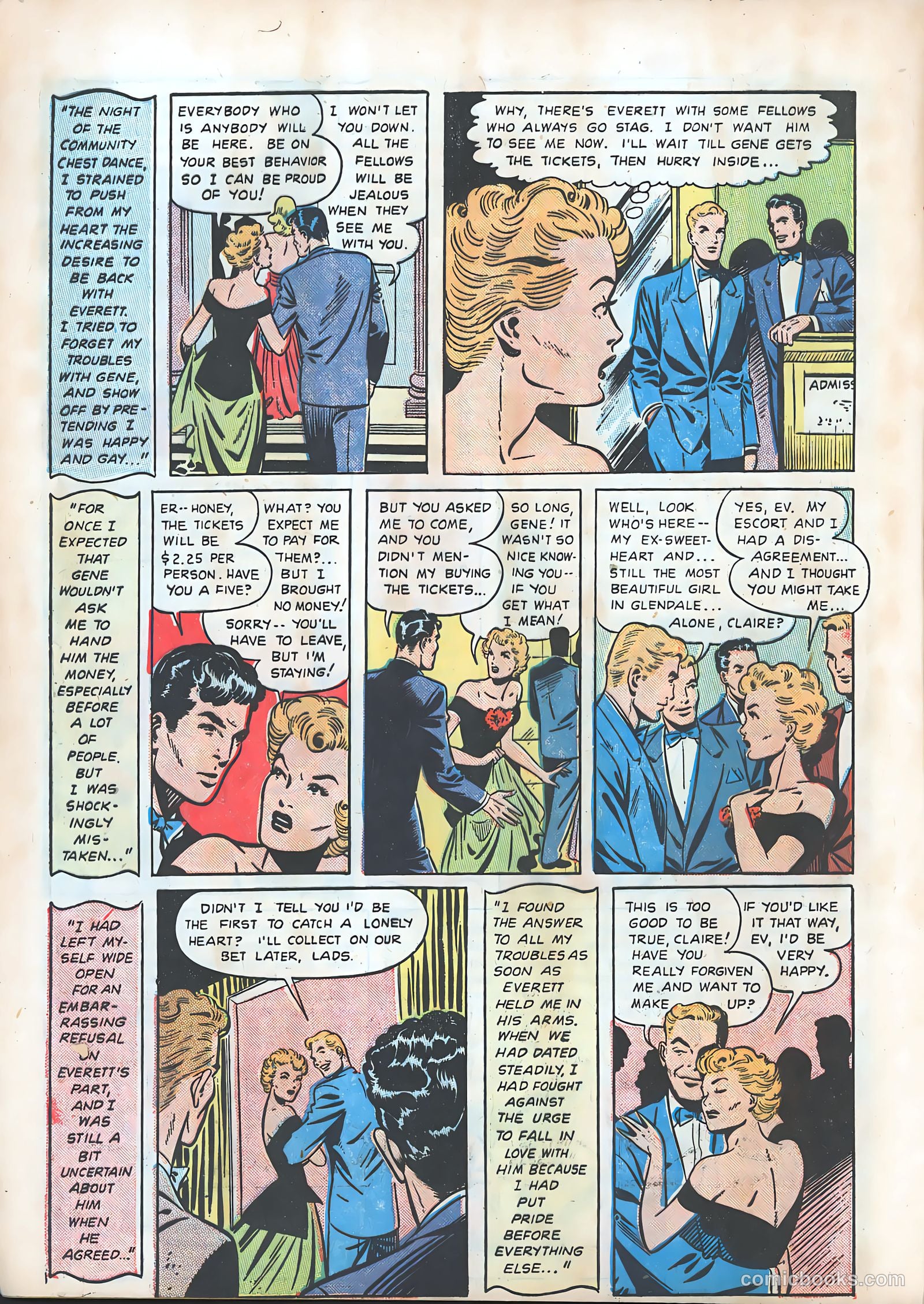 Diary Secrets #17 (1953) — page 8 of 35