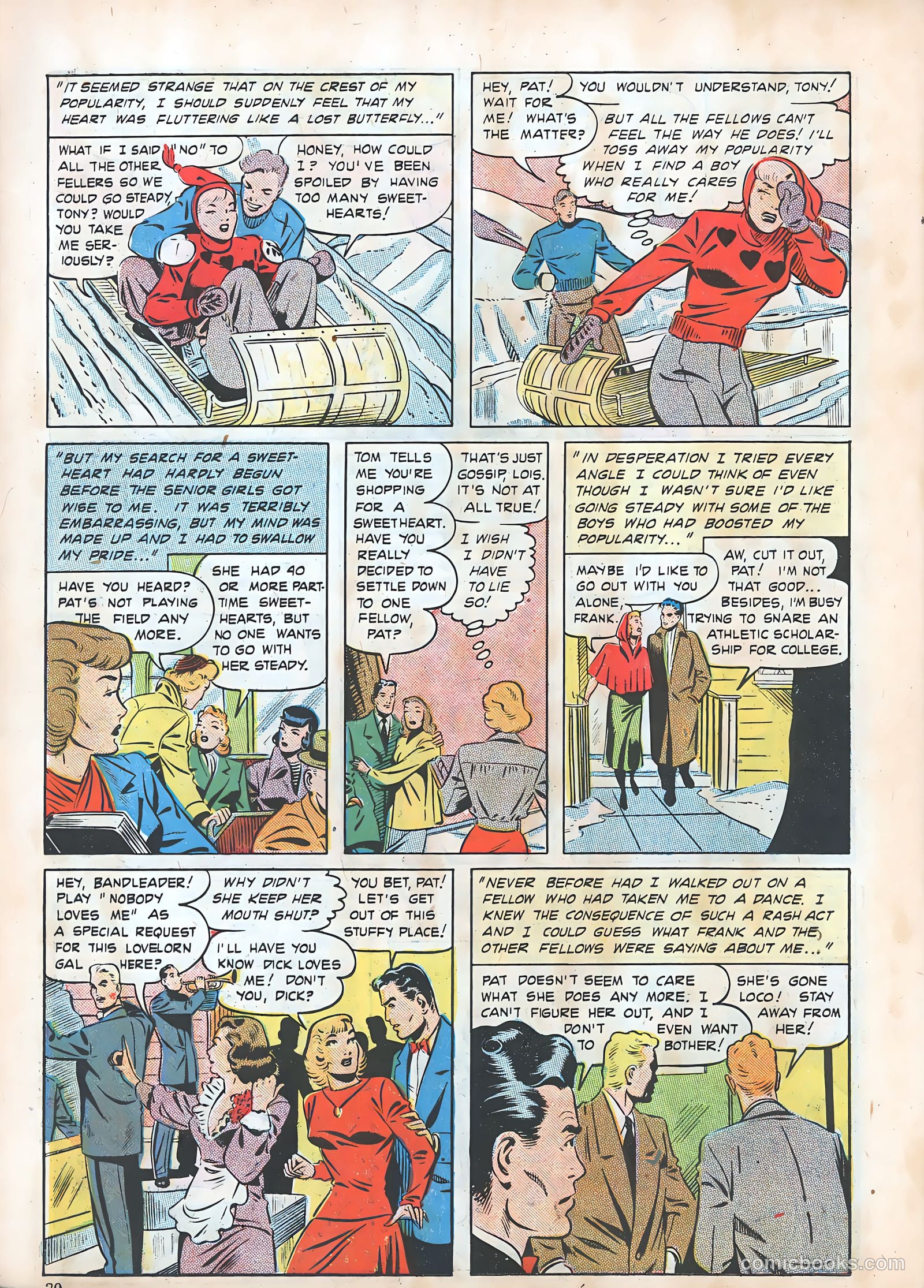 Diary Secrets #17 (1953) — page 22 of 35