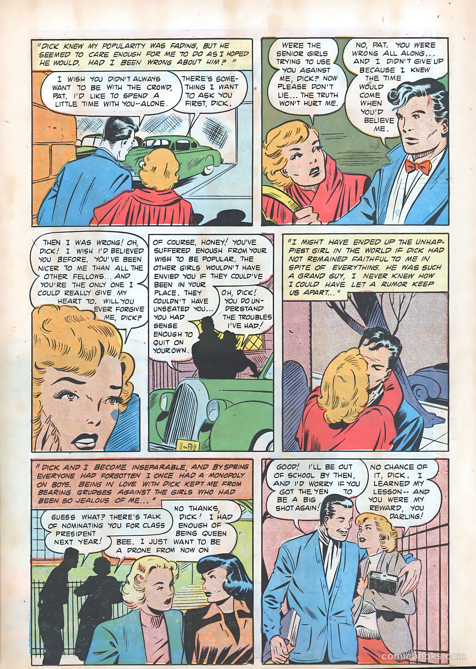 Diary Secrets #17 (1953) — page 23 of 35