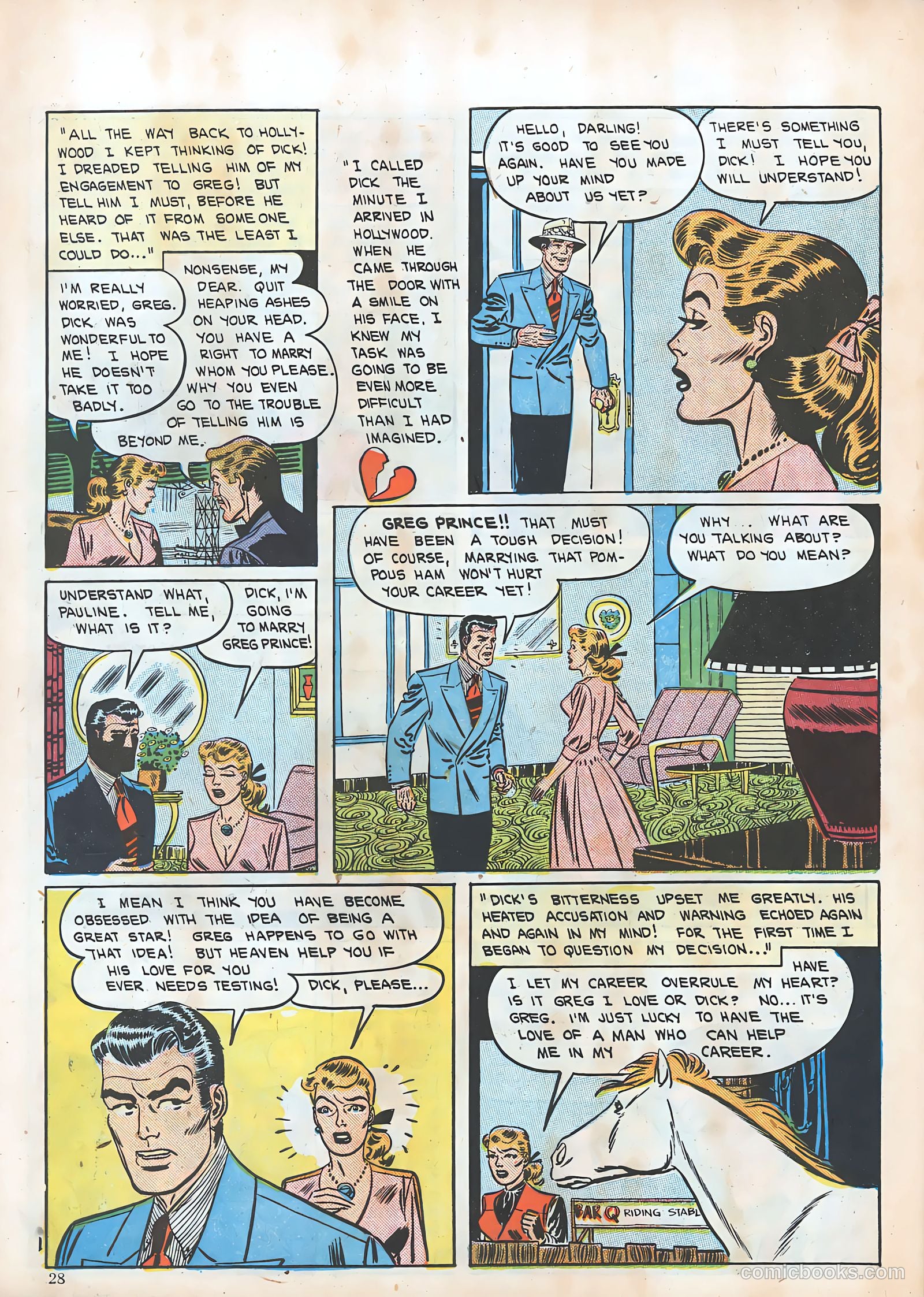 Diary Secrets #17 (1953) — page 29 of 35
